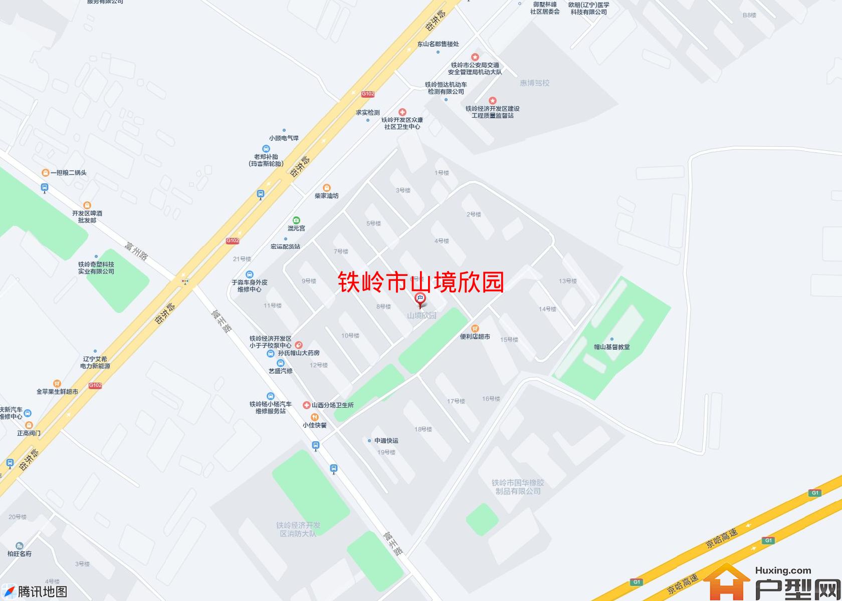 山境欣园小区 - 户型网