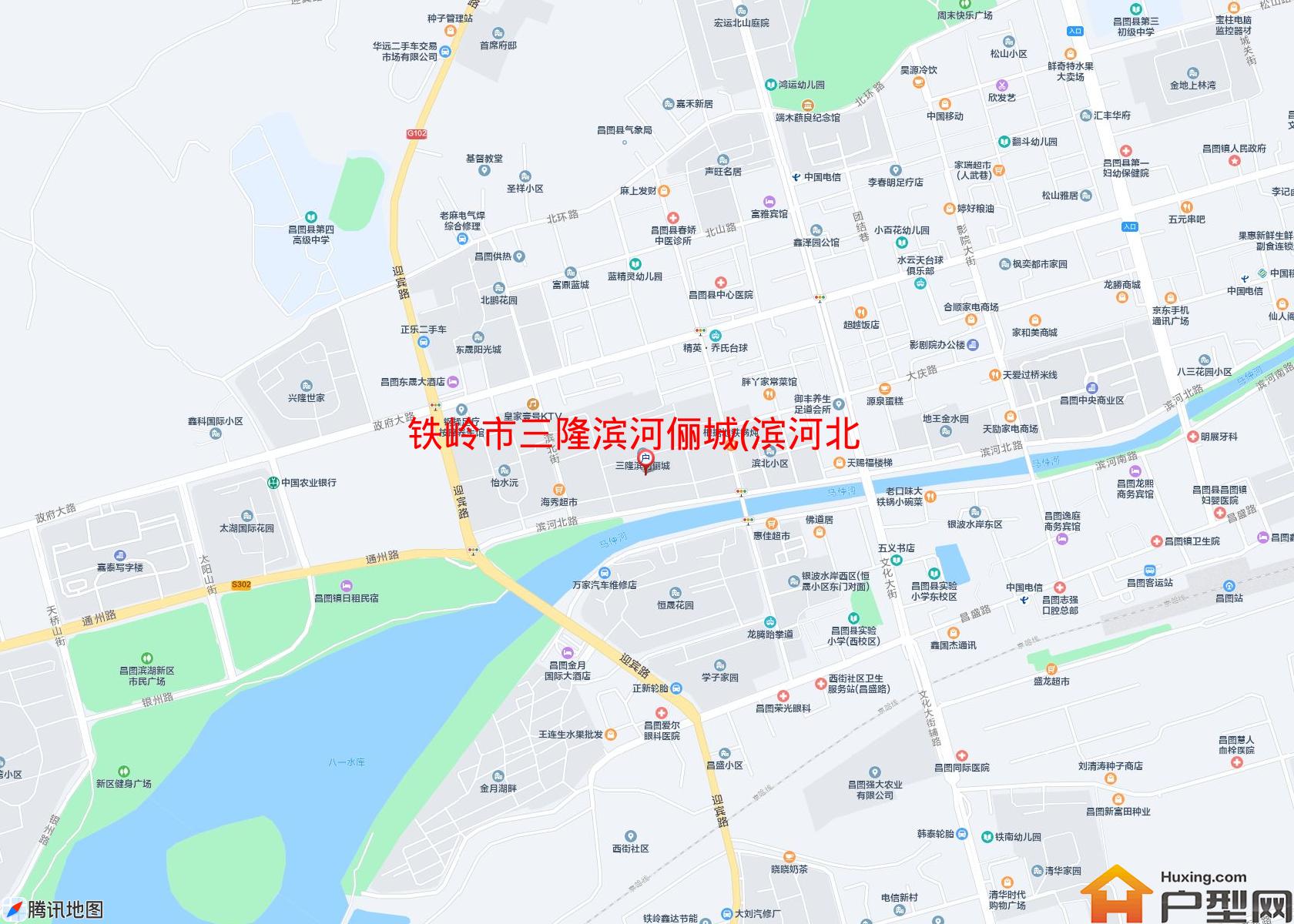 三隆滨河俪城(滨河北路18-10号)小区 - 户型网