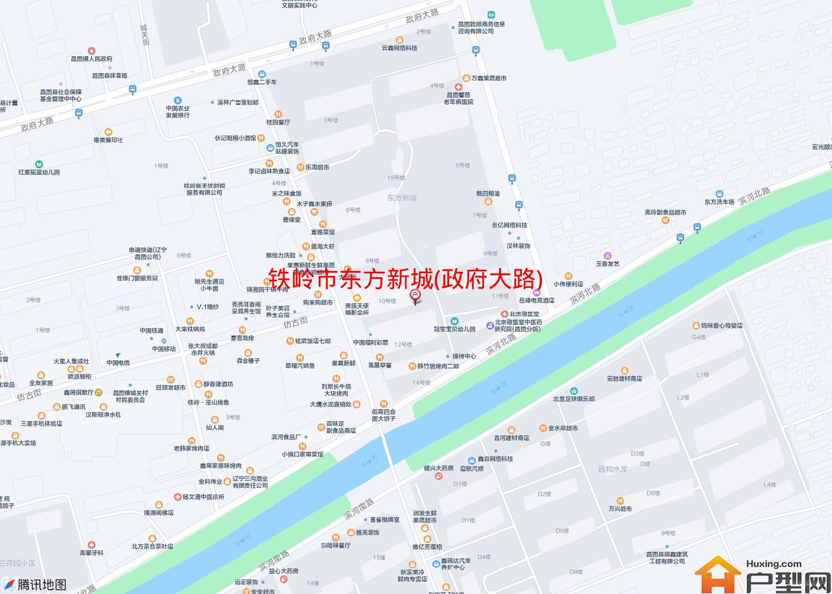 东方新城(政府大路)小区 - 户型网
