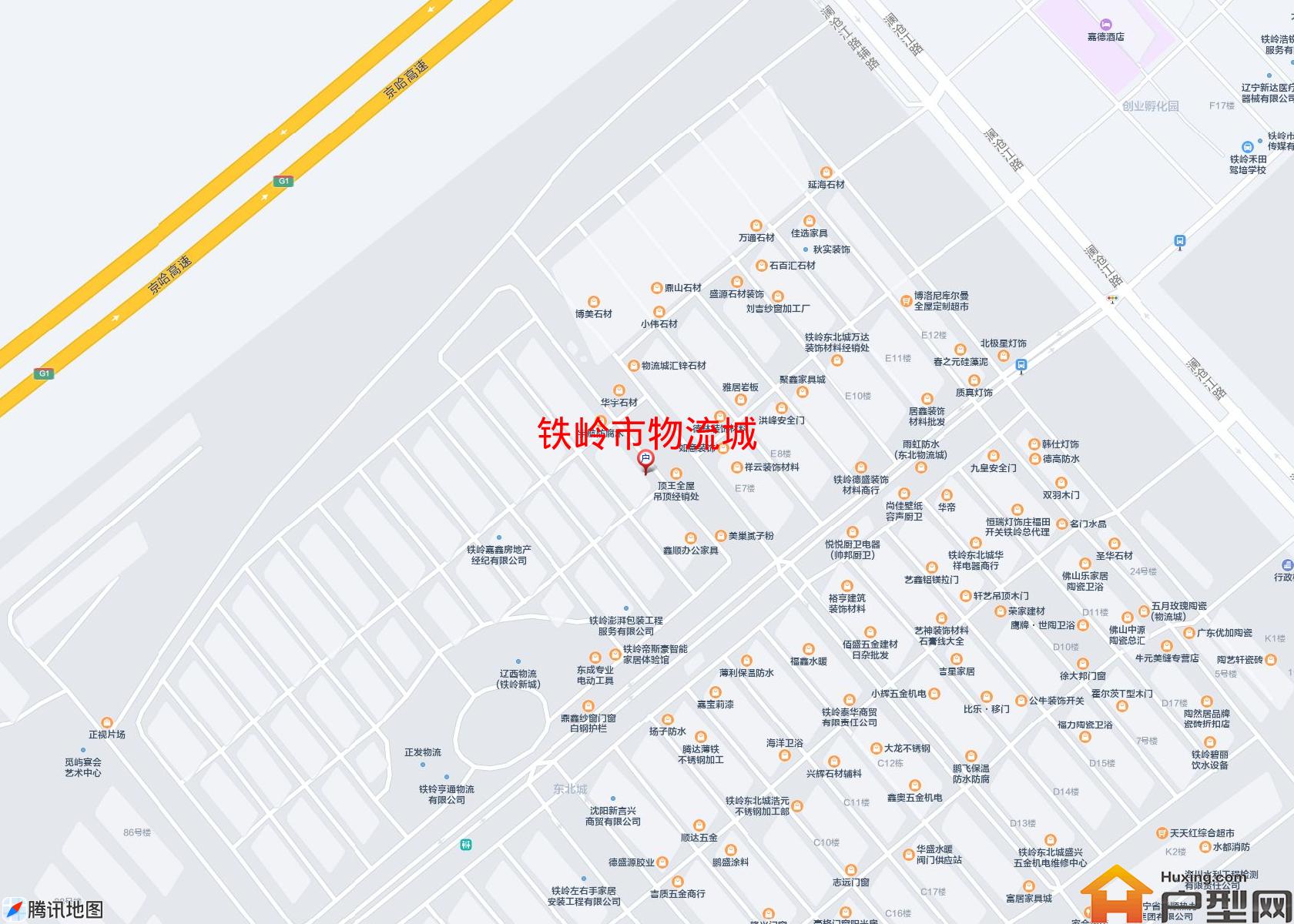 物流城小区 - 户型网