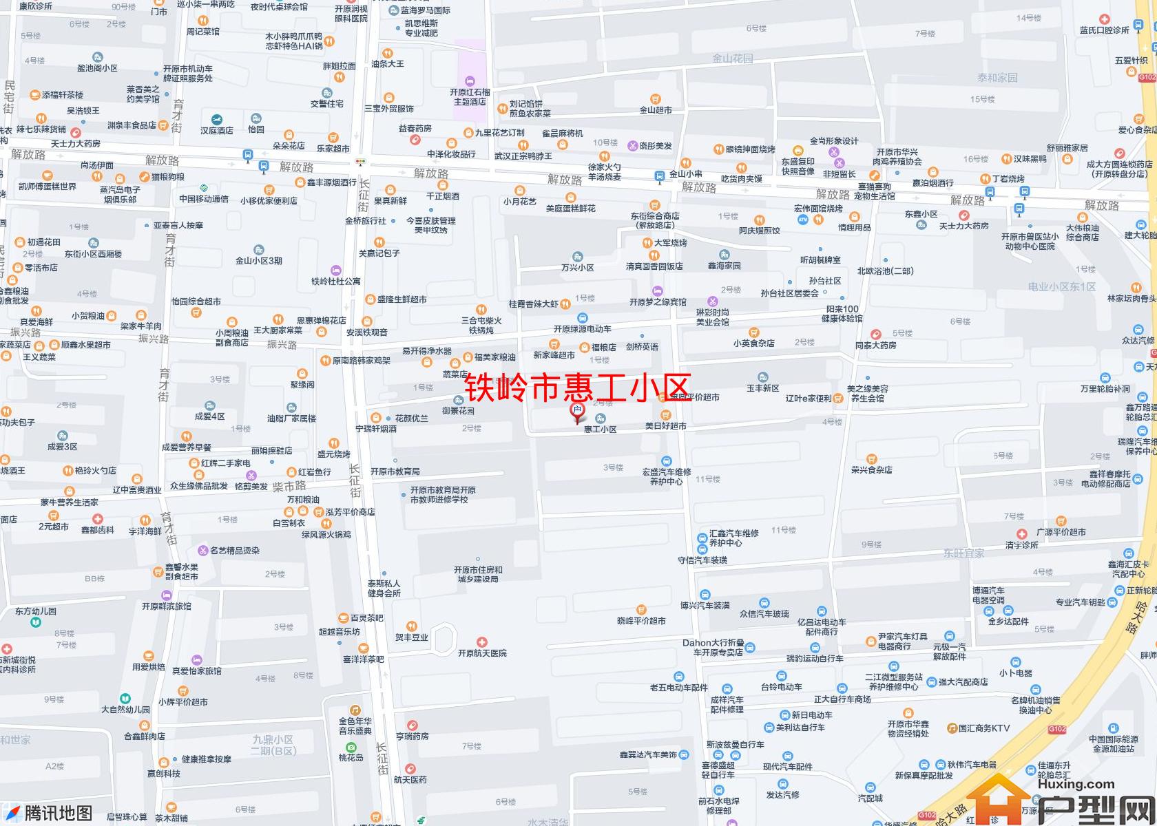 惠工小区小区 - 户型网