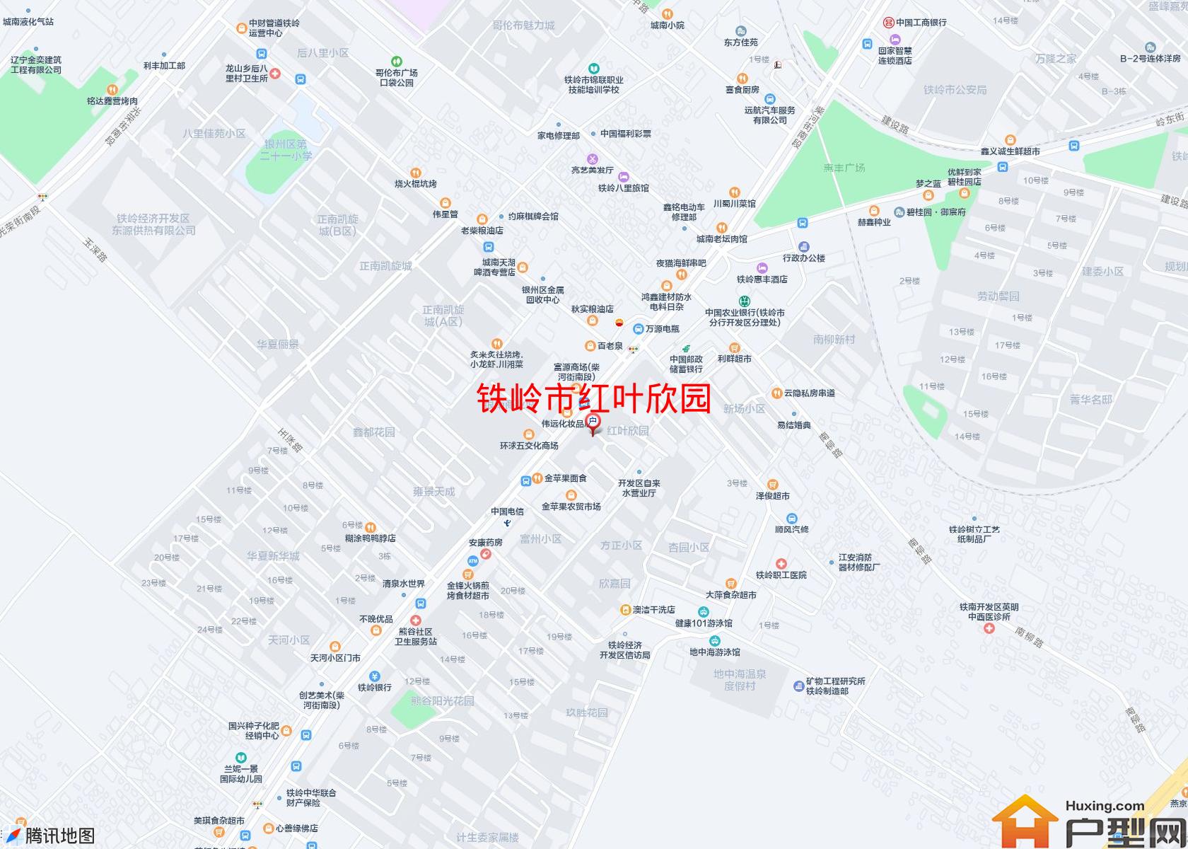 红叶欣园小区 - 户型网