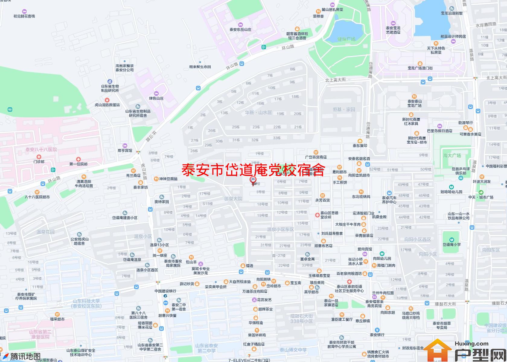 岱道庵党校宿舍小区 - 户型网