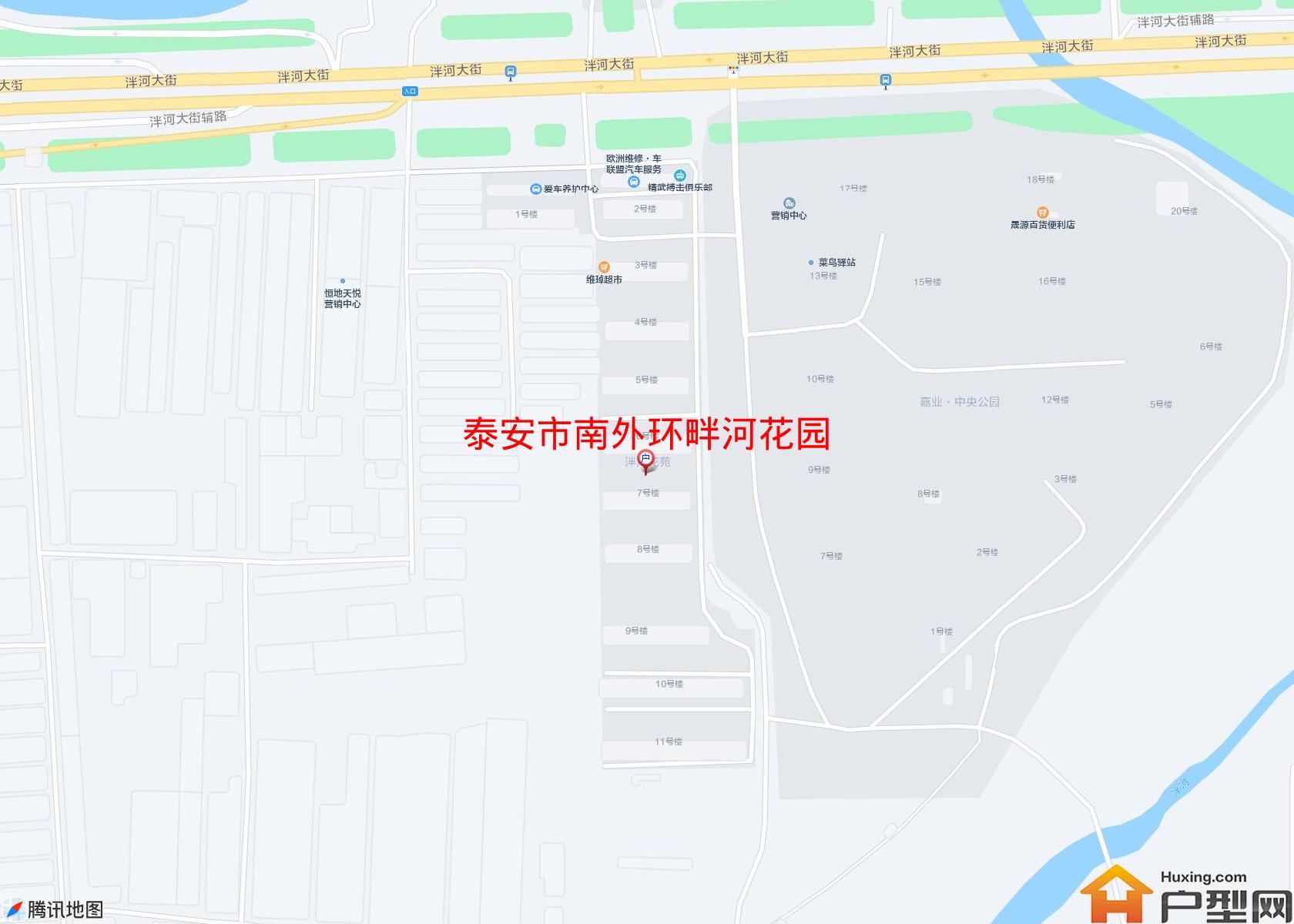 南外环畔河花园小区 - 户型网