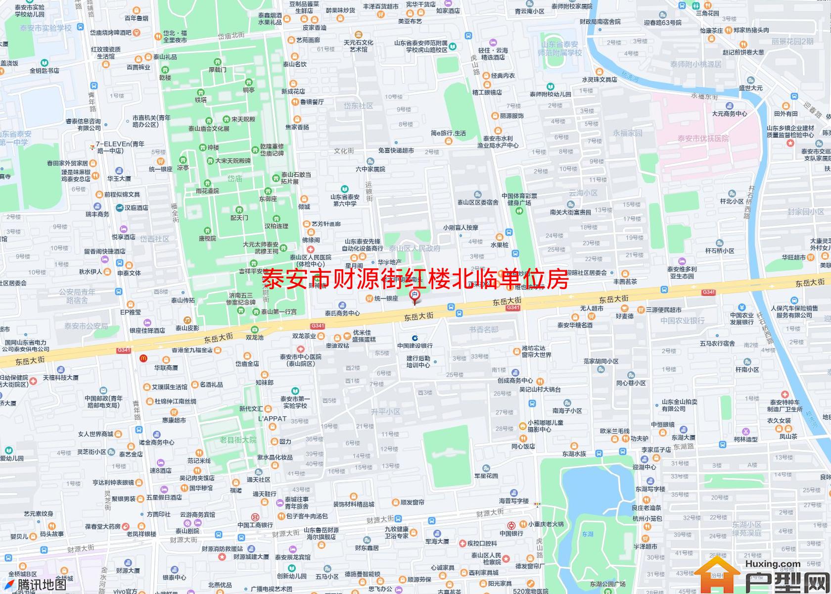 财源街红楼北临单位房小区 - 户型网