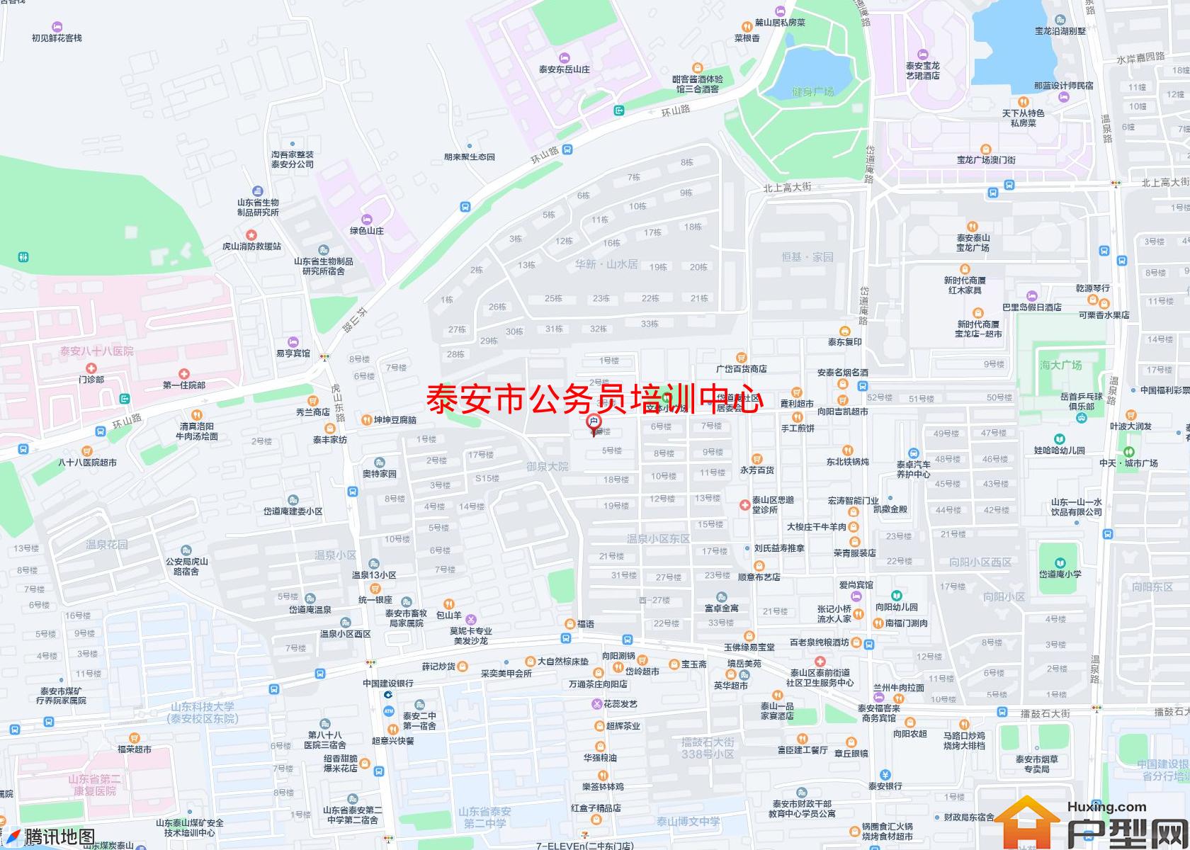 公务员培训中心小区 - 户型网