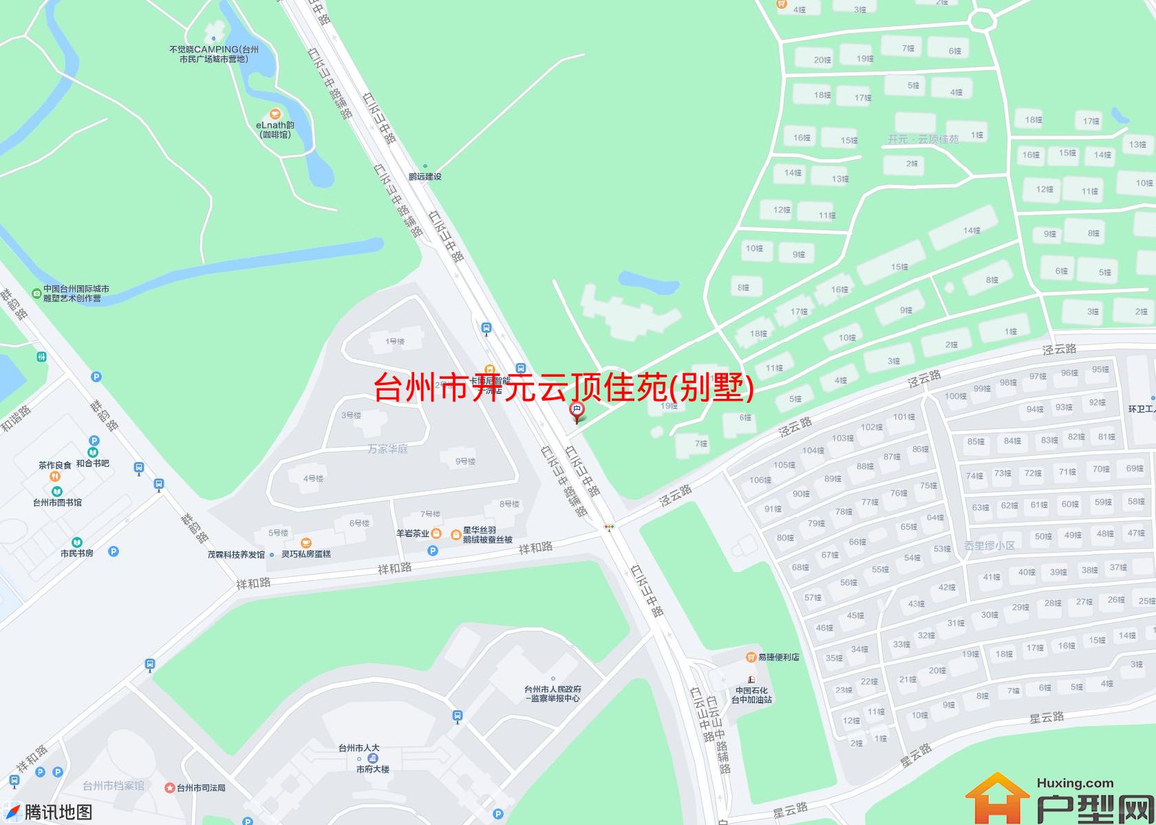 开元云顶佳苑(别墅)小区 - 户型网