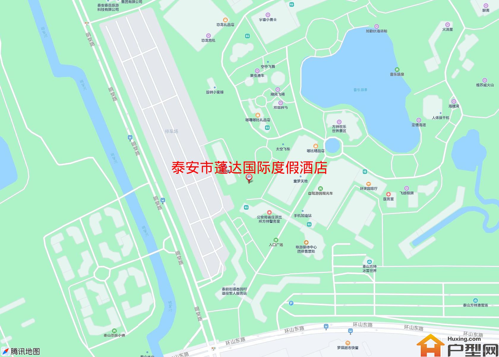 蓬达国际度假酒店小区 - 户型网