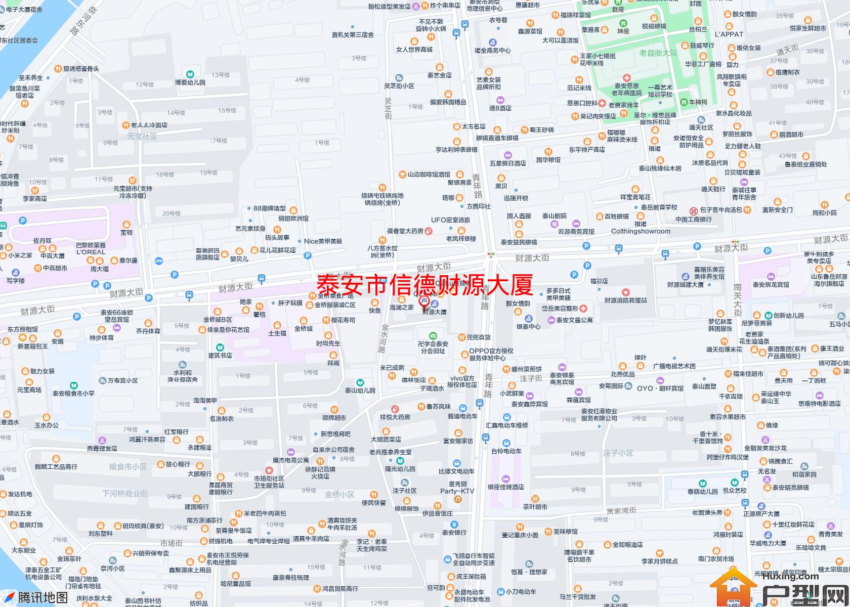 信德财源大厦小区 - 户型网