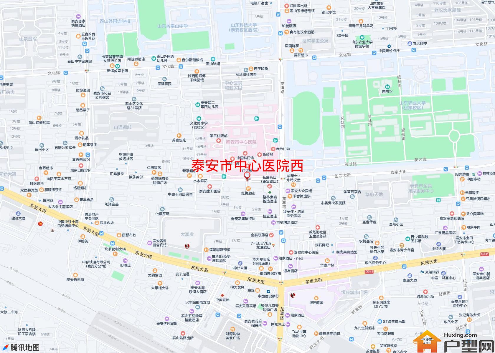 中心医院西小区 - 户型网