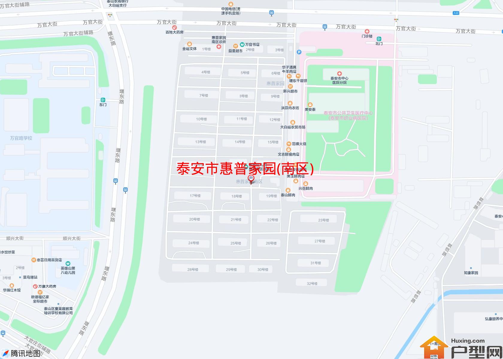惠普家园(南区)小区 - 户型网