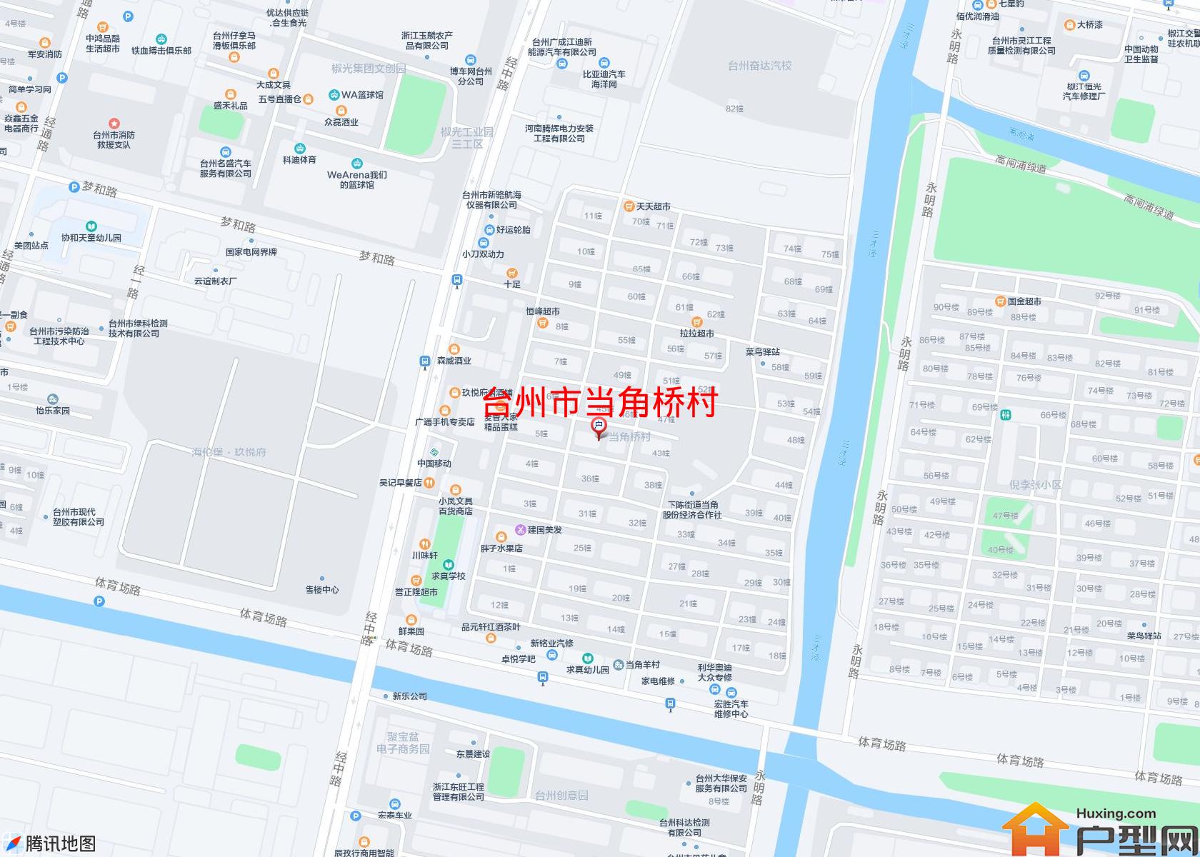 当角桥村小区 - 户型网