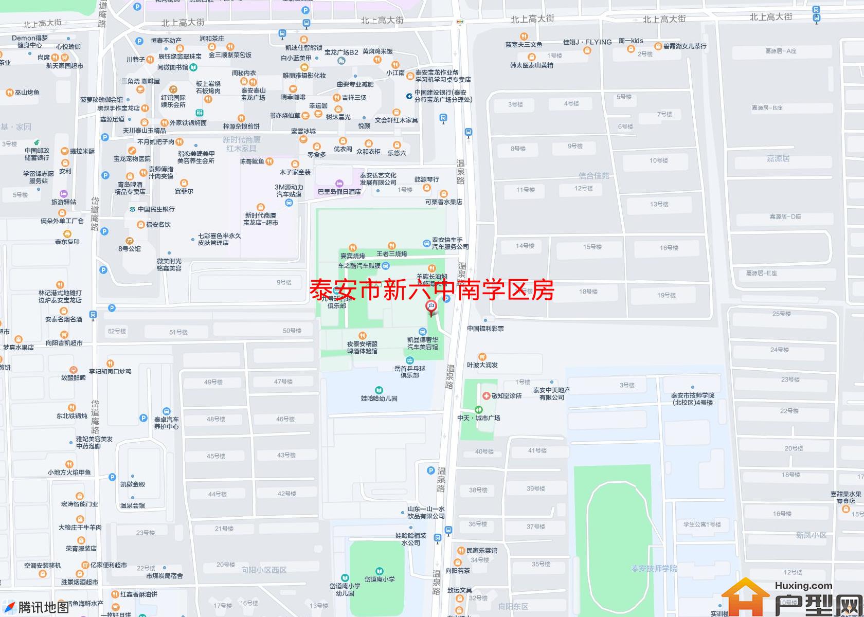 新六中南学区房小区 - 户型网