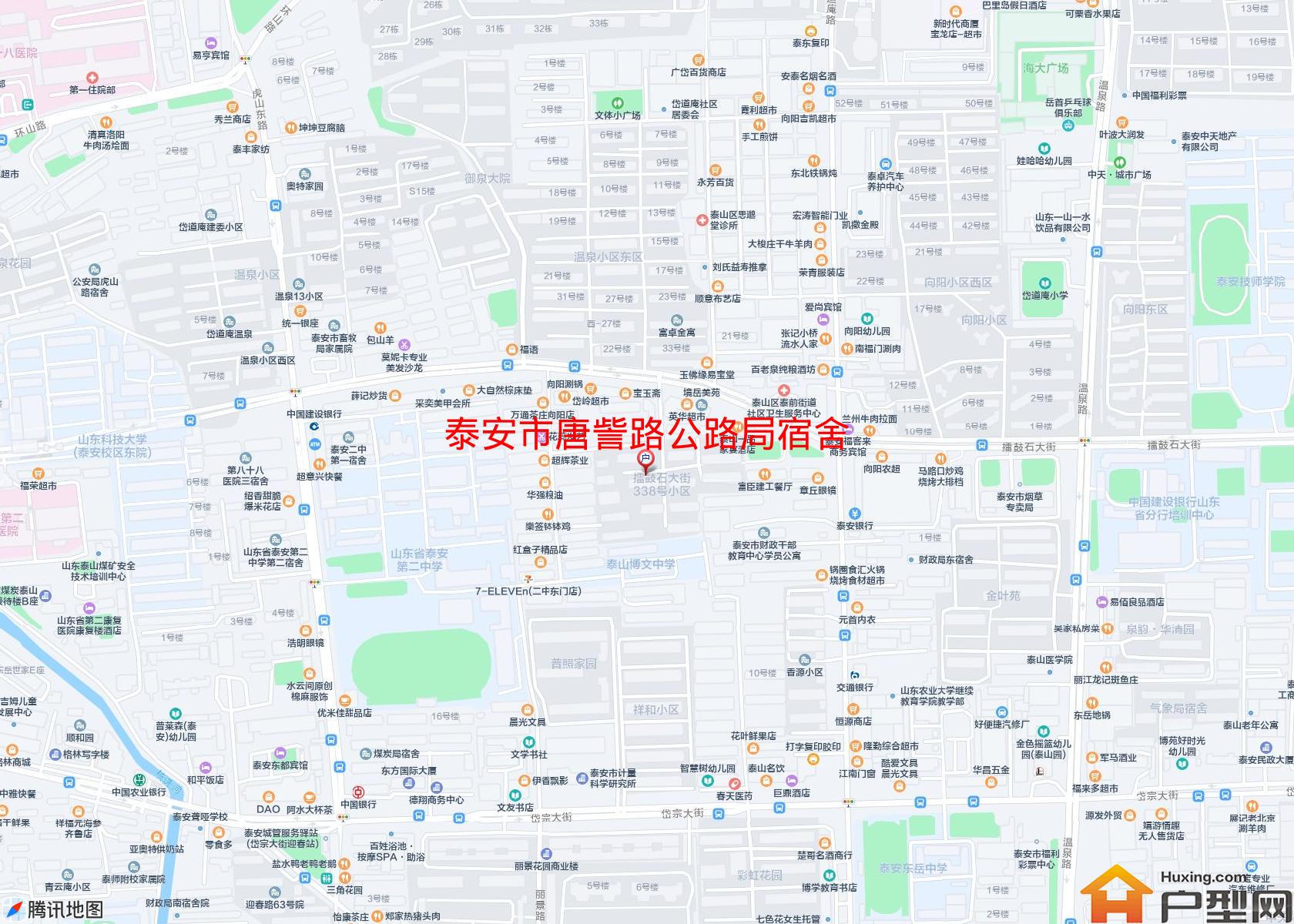 唐訾路公路局宿舍小区 - 户型网