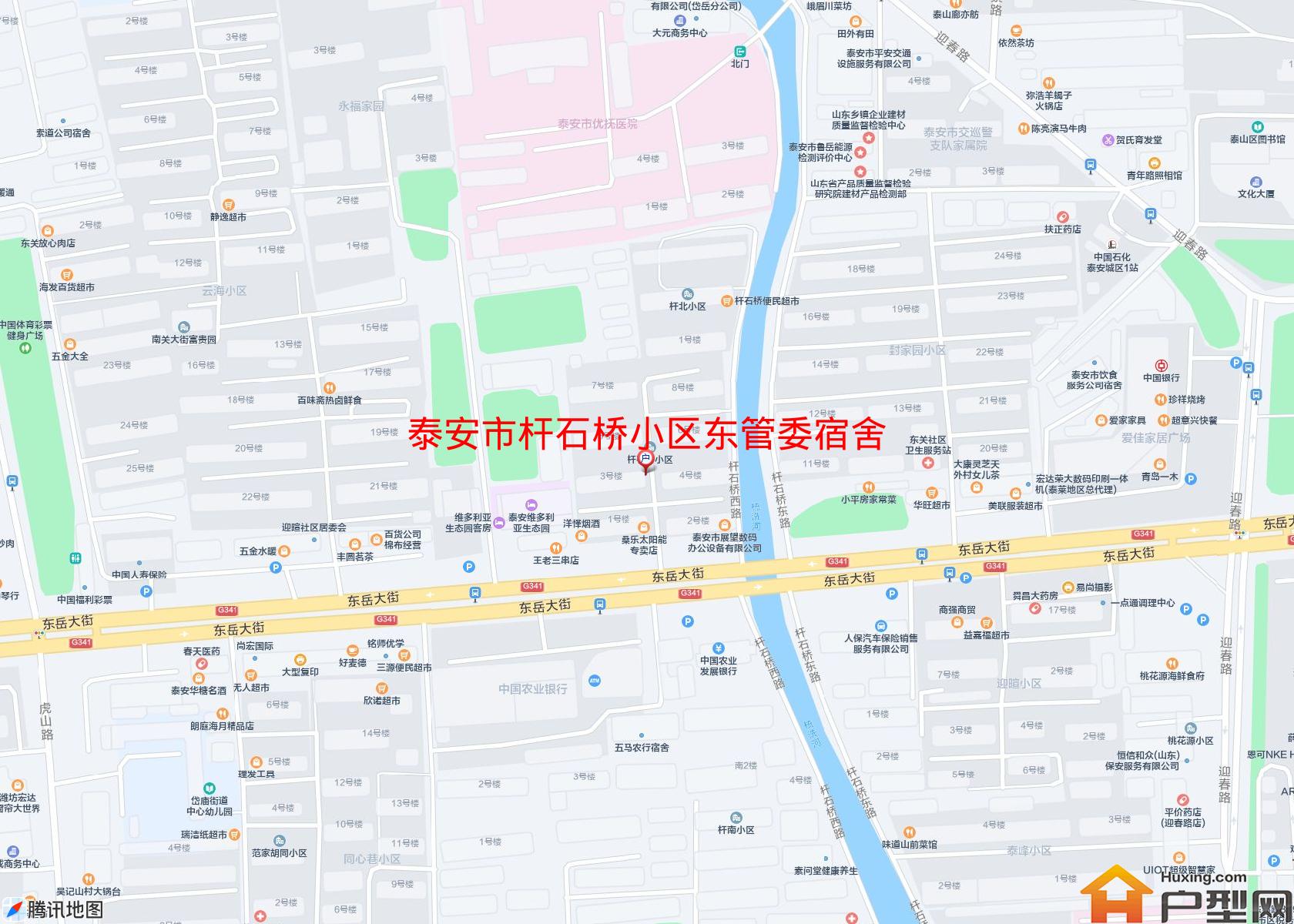 杆石桥小区东管委宿舍小区 - 户型网