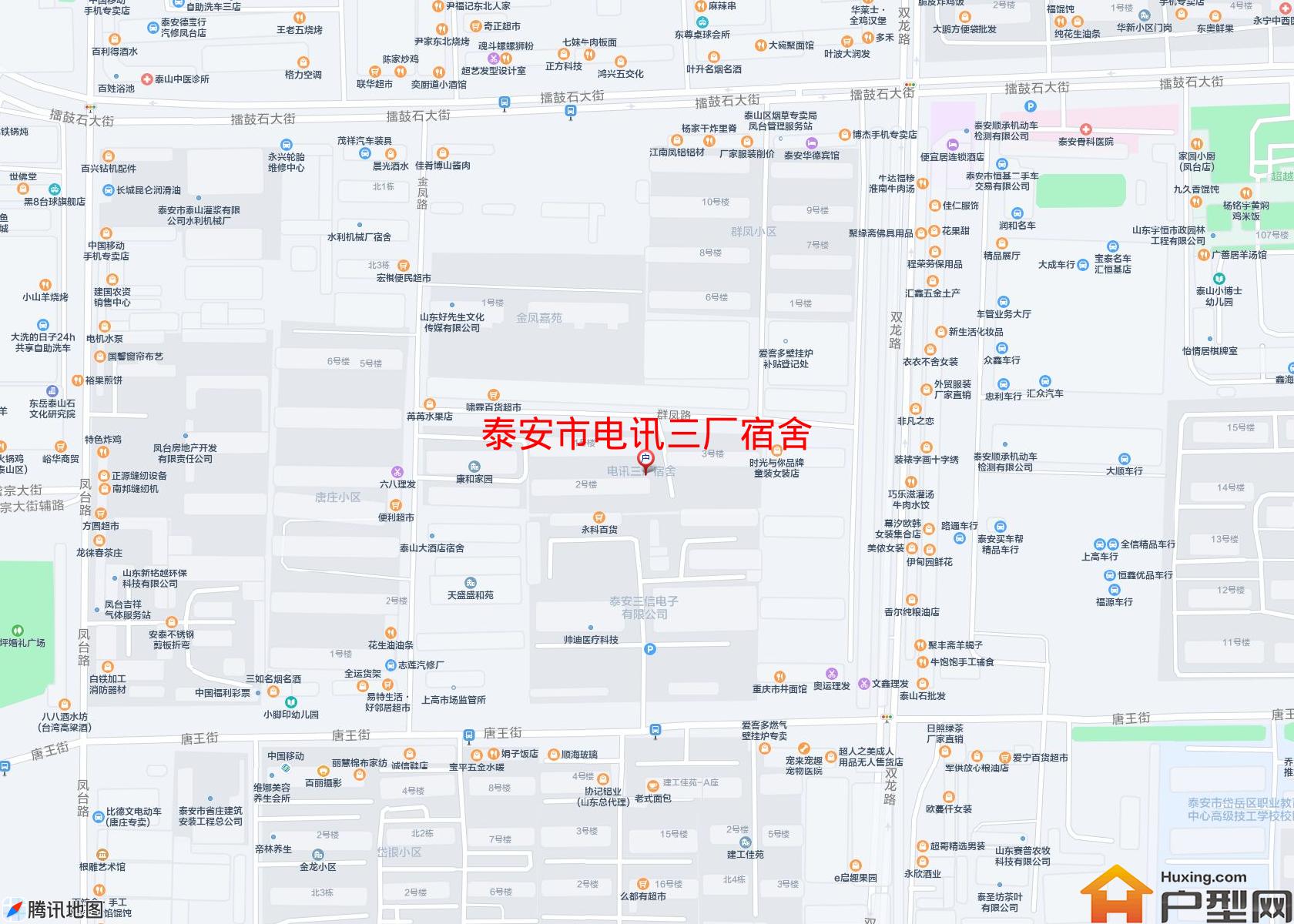 电讯三厂宿舍小区 - 户型网