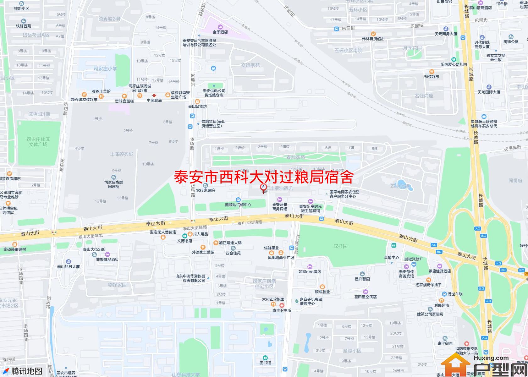 西科大对过粮局宿舍小区 - 户型网