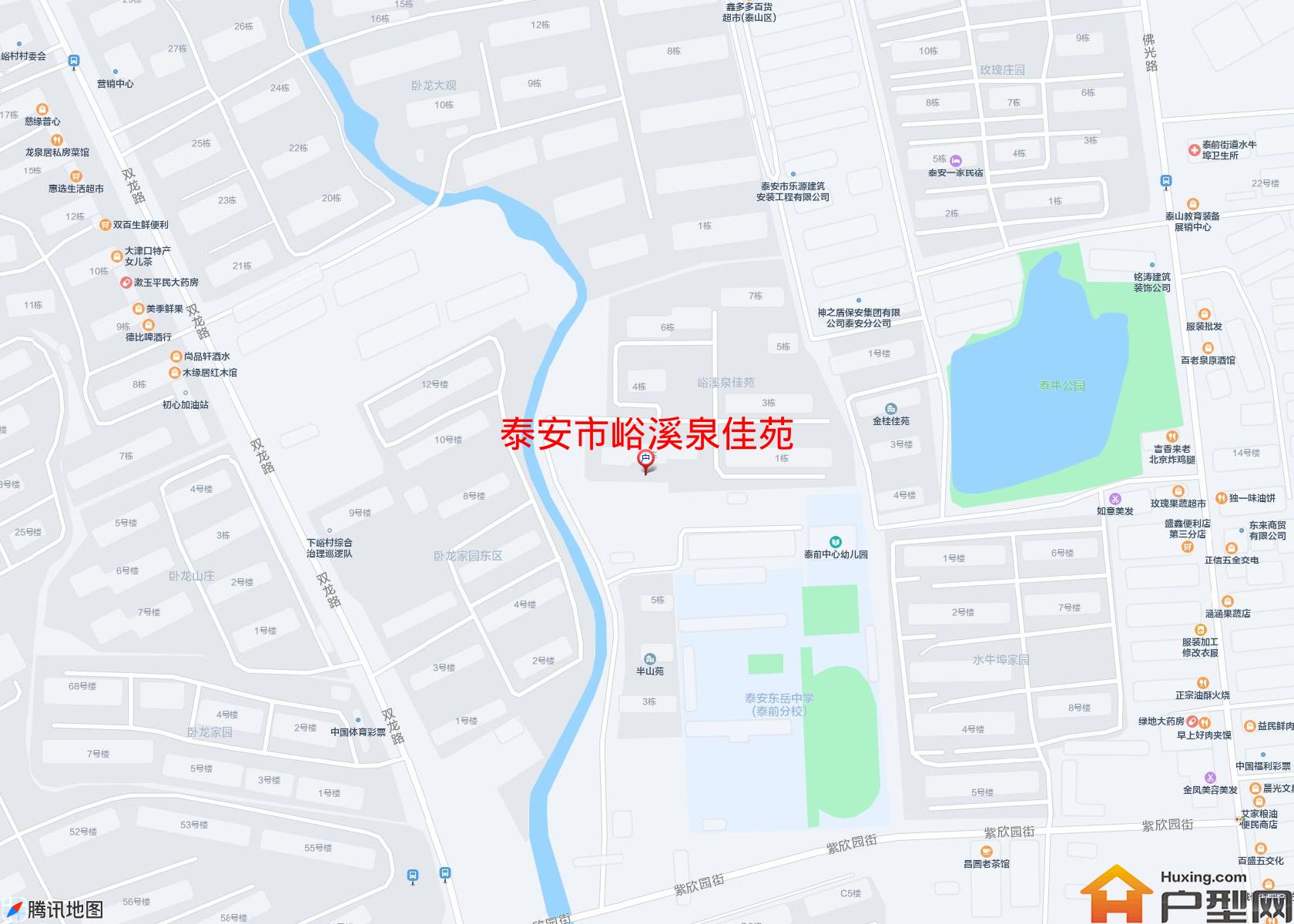 峪溪泉佳苑小区 - 户型网