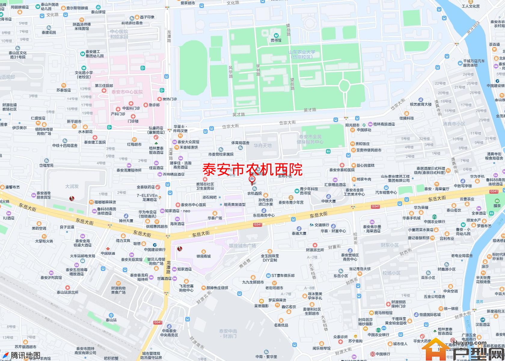 农机西院小区 - 户型网