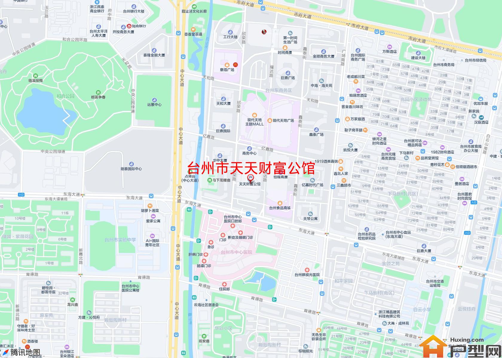 天天财富公馆小区 - 户型网