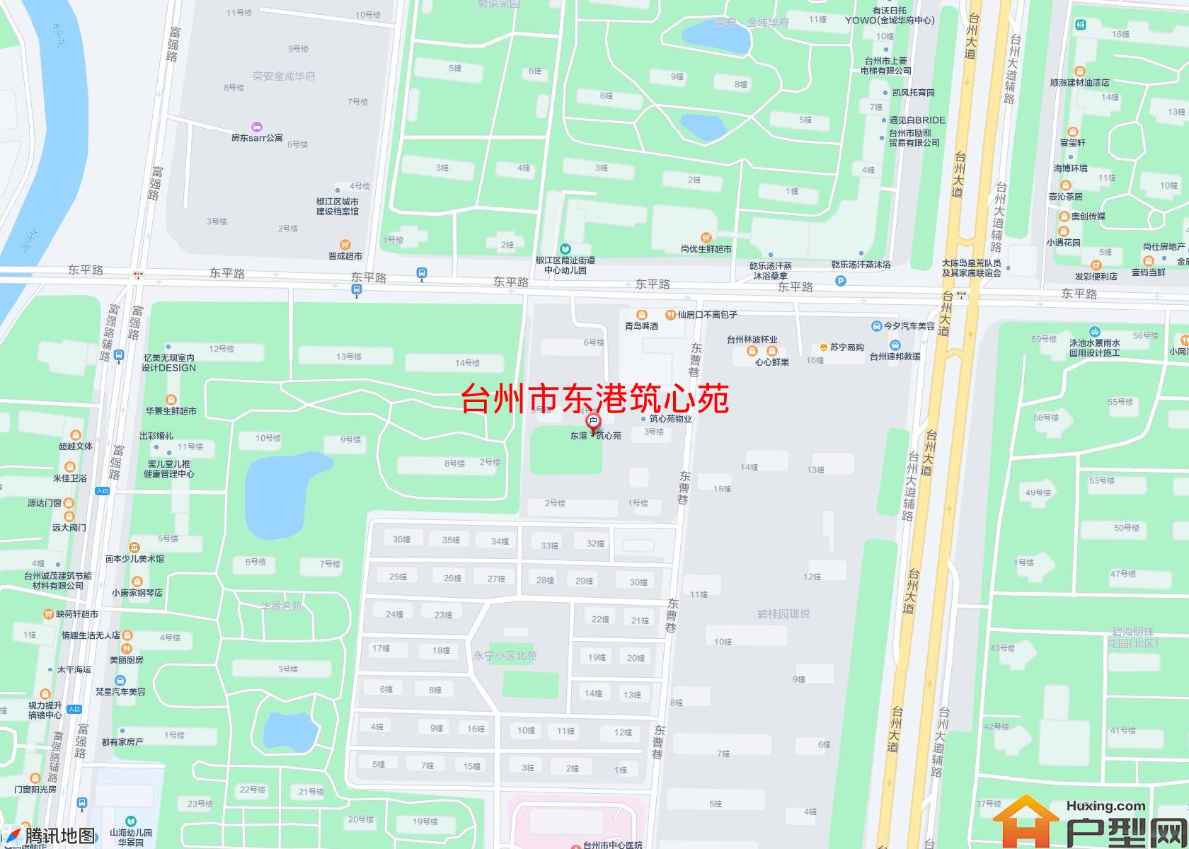 东港筑心苑小区 - 户型网