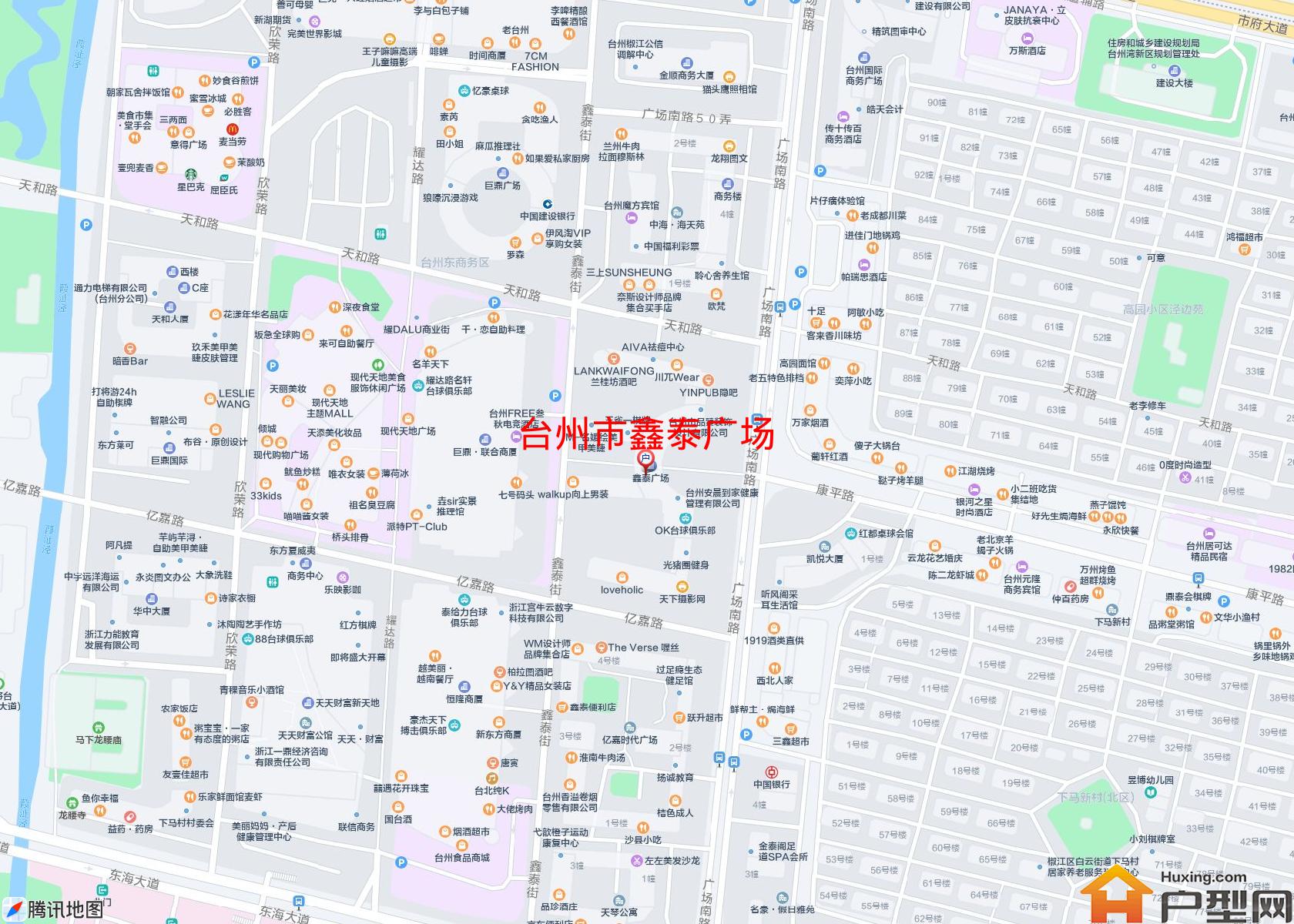 鑫泰广场小区 - 户型网