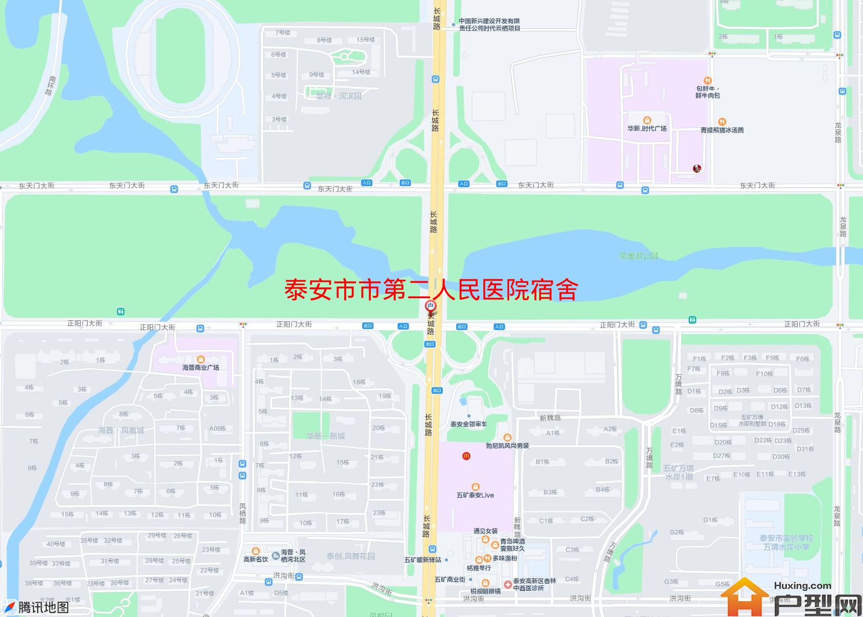 市第二人民医院宿舍小区 - 户型网
