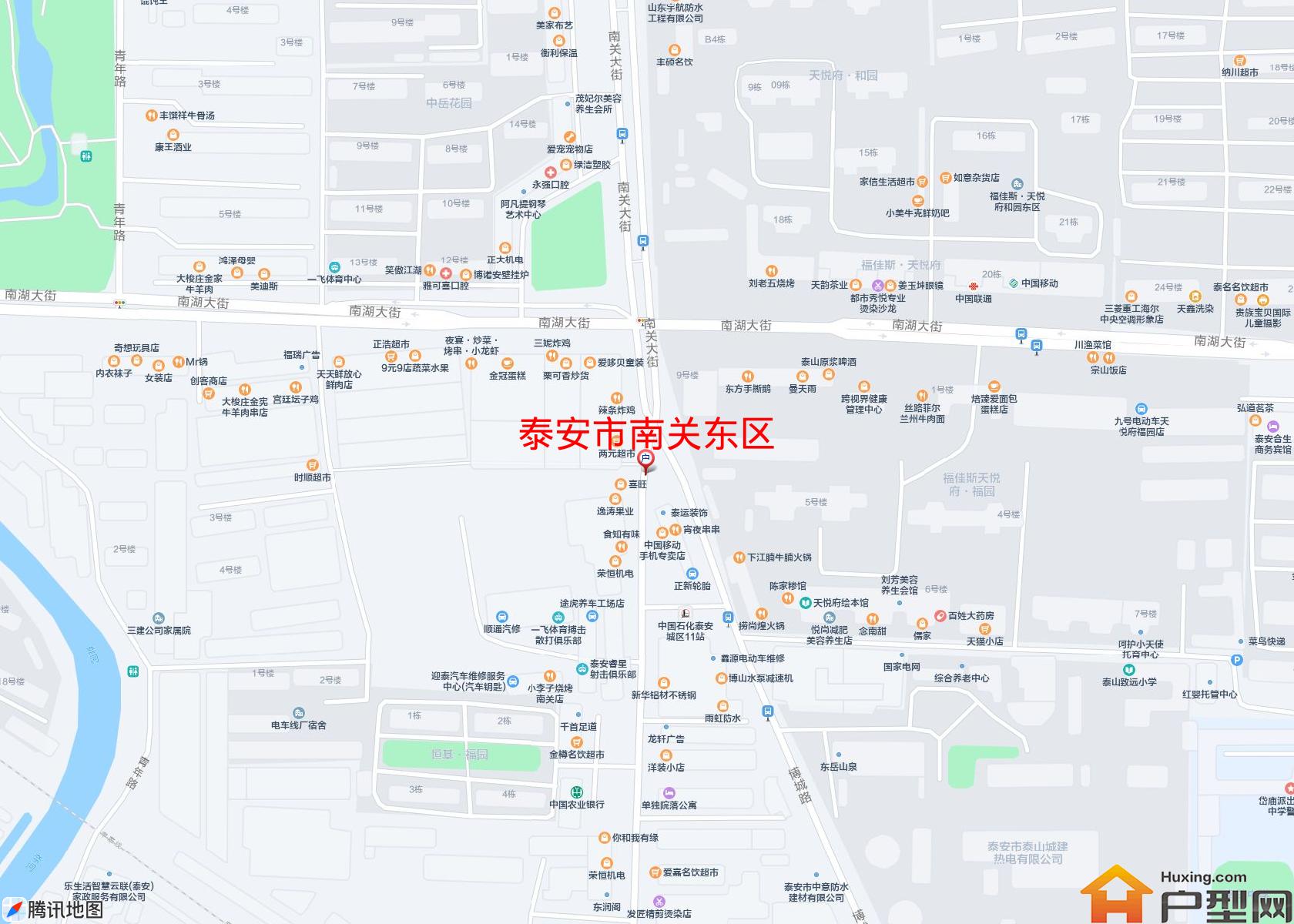 南关东区小区 - 户型网