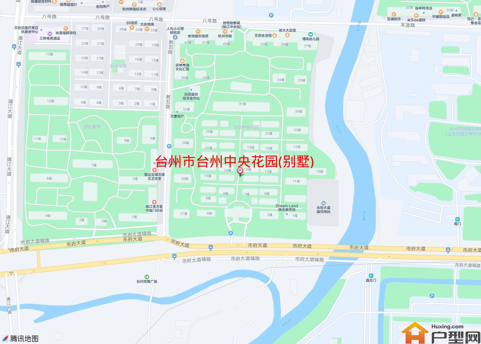 台州中央花园(别墅)小区 - 户型网