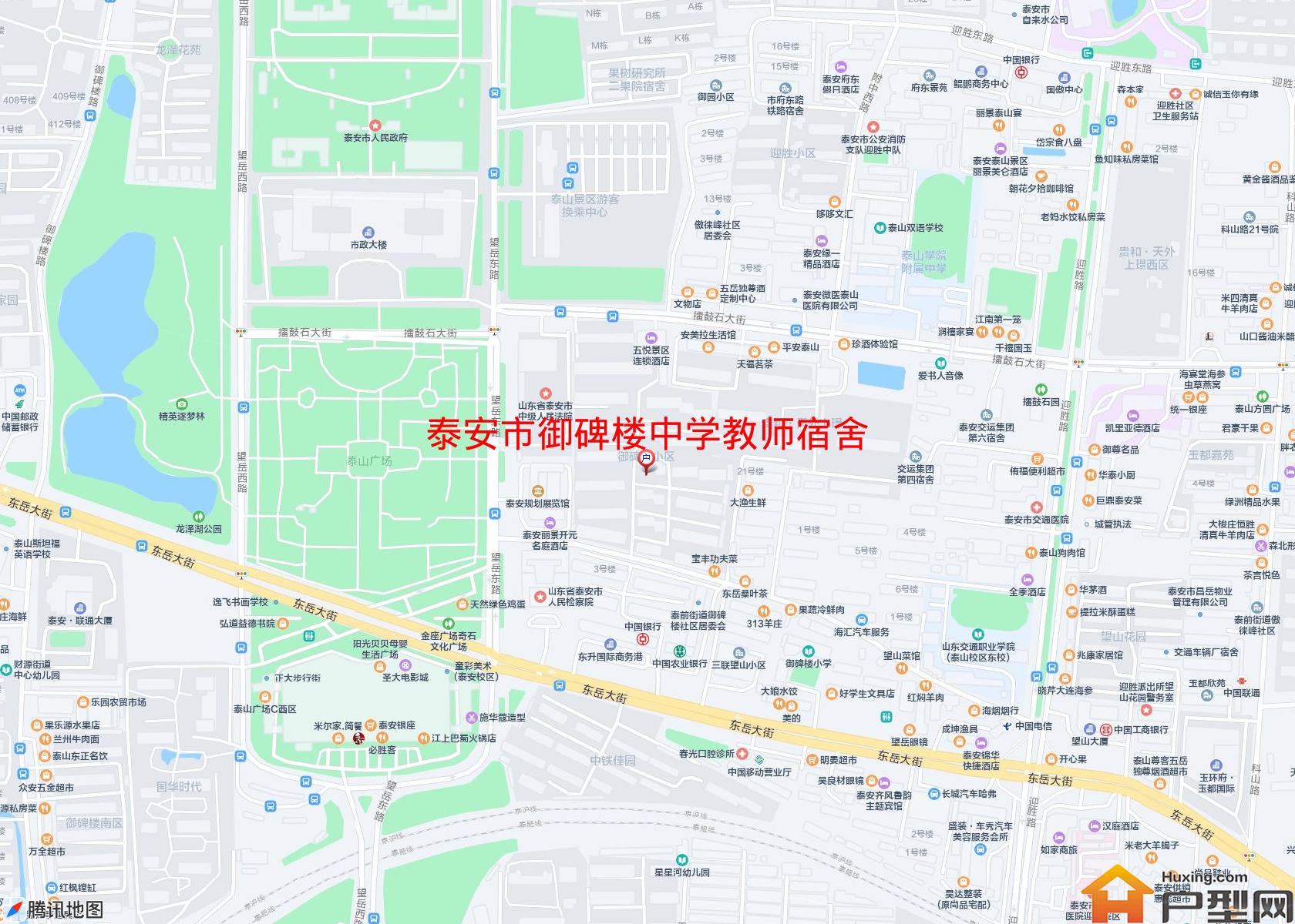 御碑楼中学教师宿舍小区 - 户型网