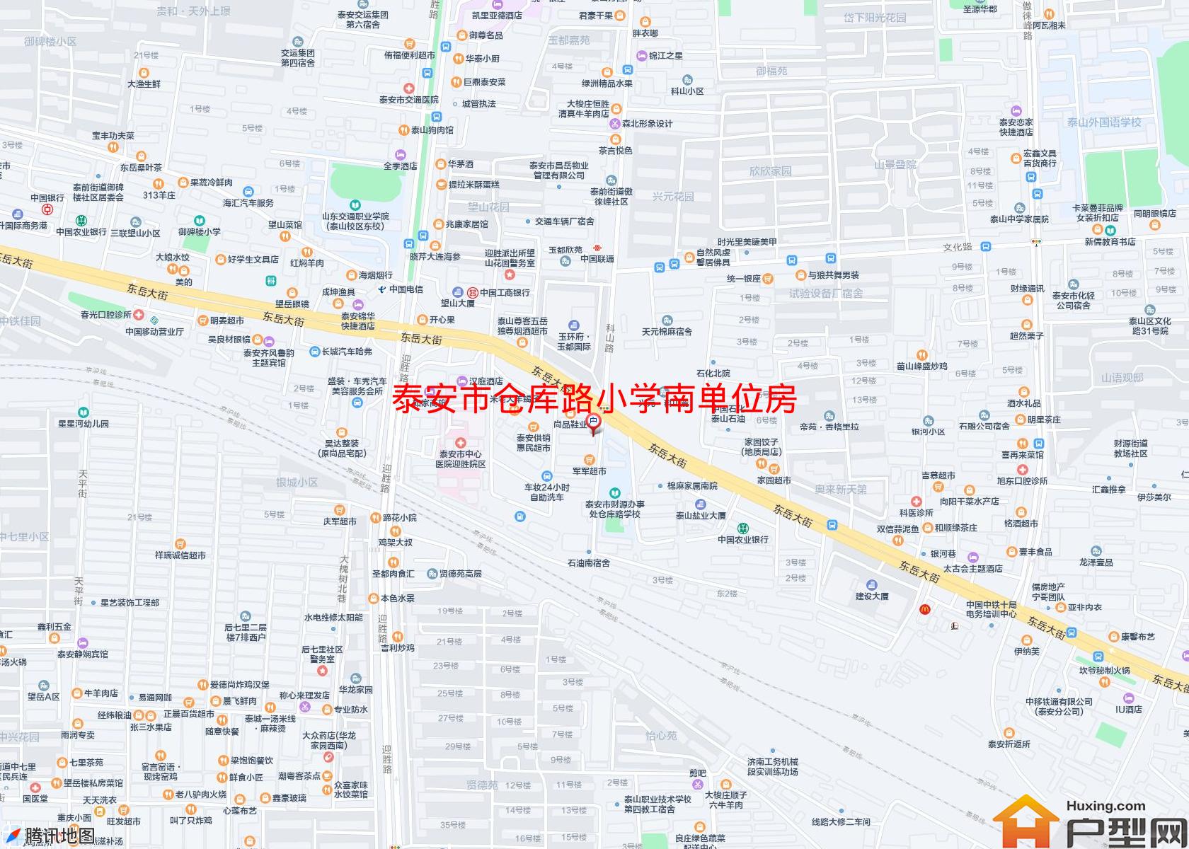 仓库路小学南单位房小区 - 户型网