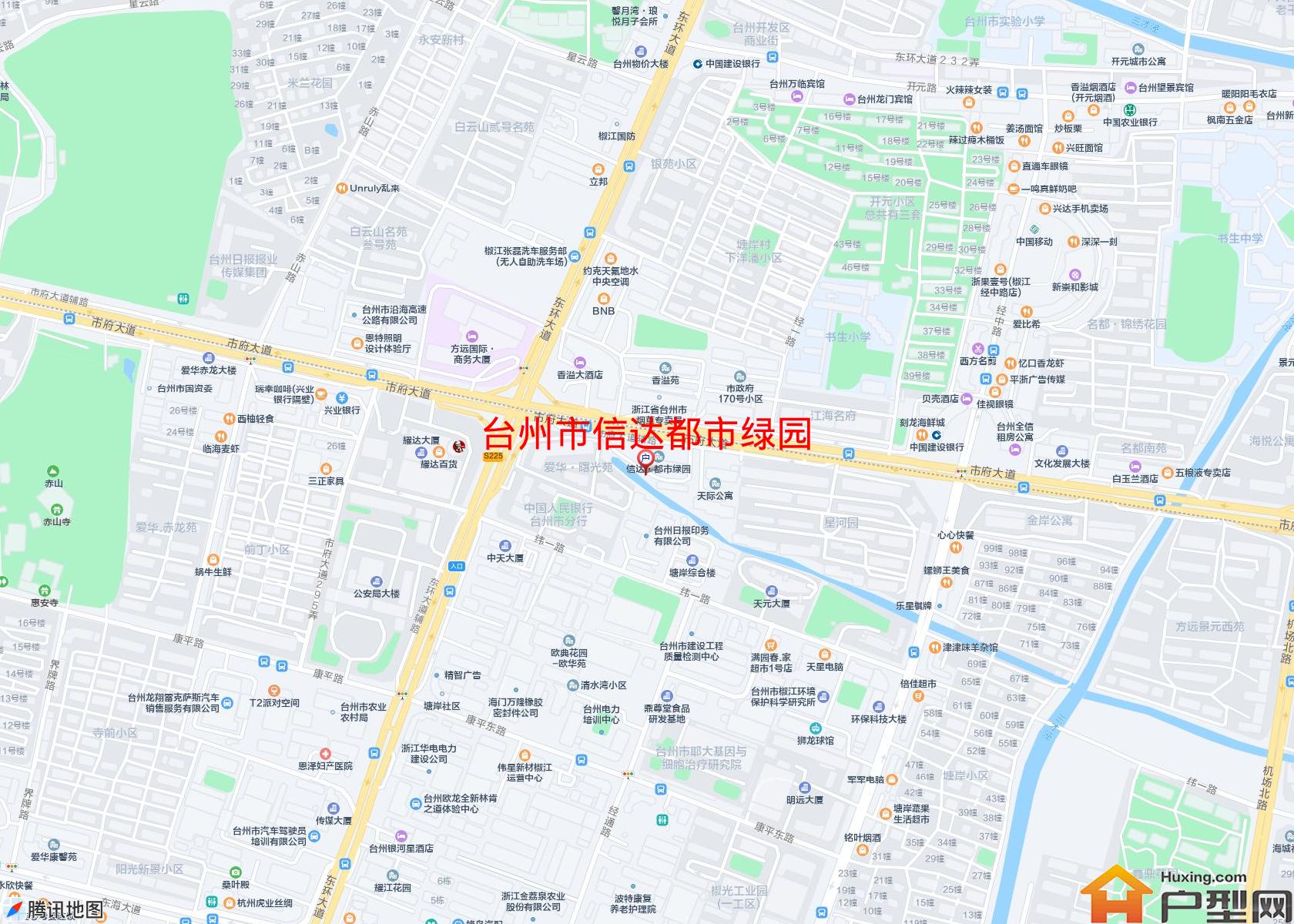信达都市绿园小区 - 户型网