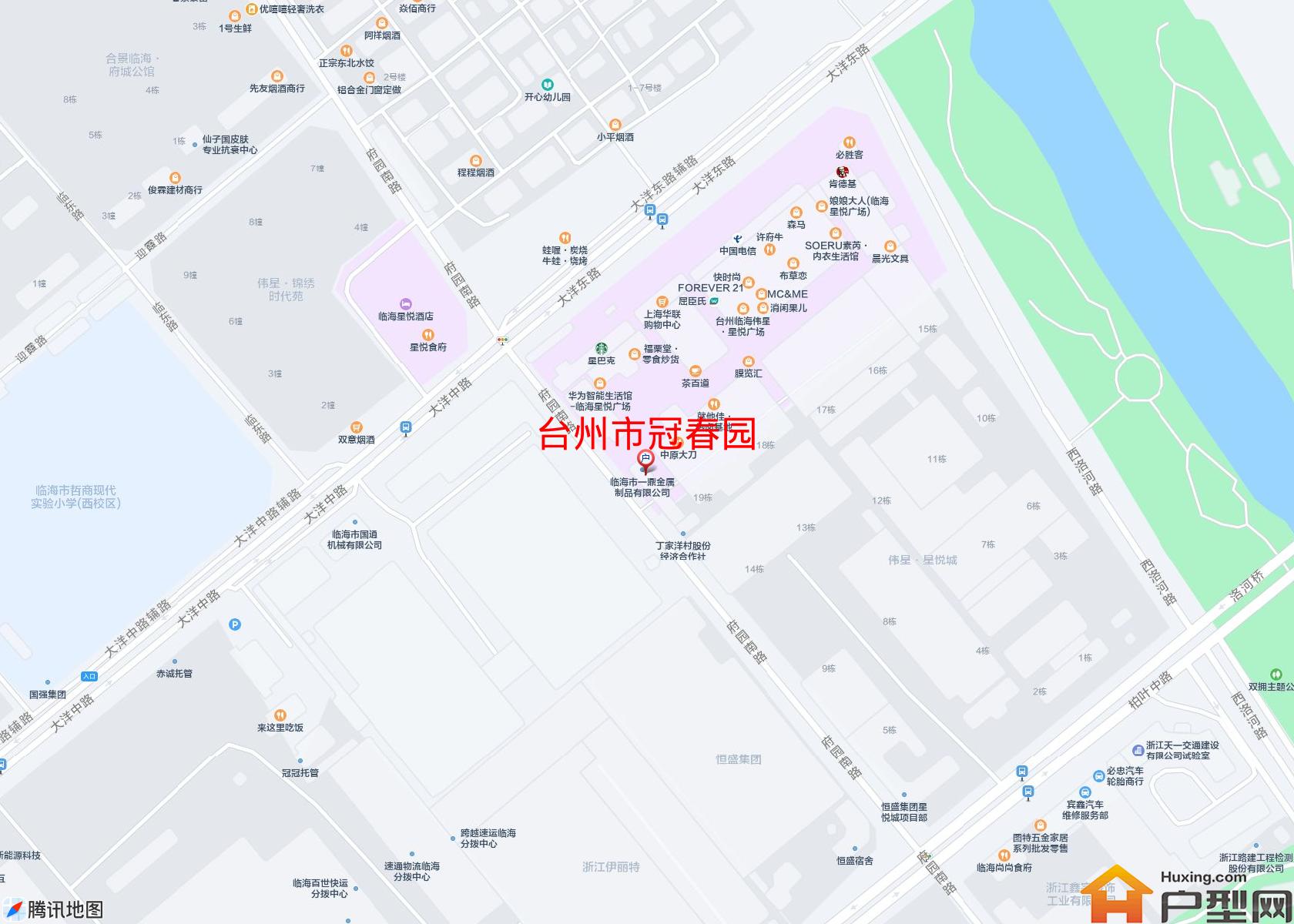 冠春园小区 - 户型网
