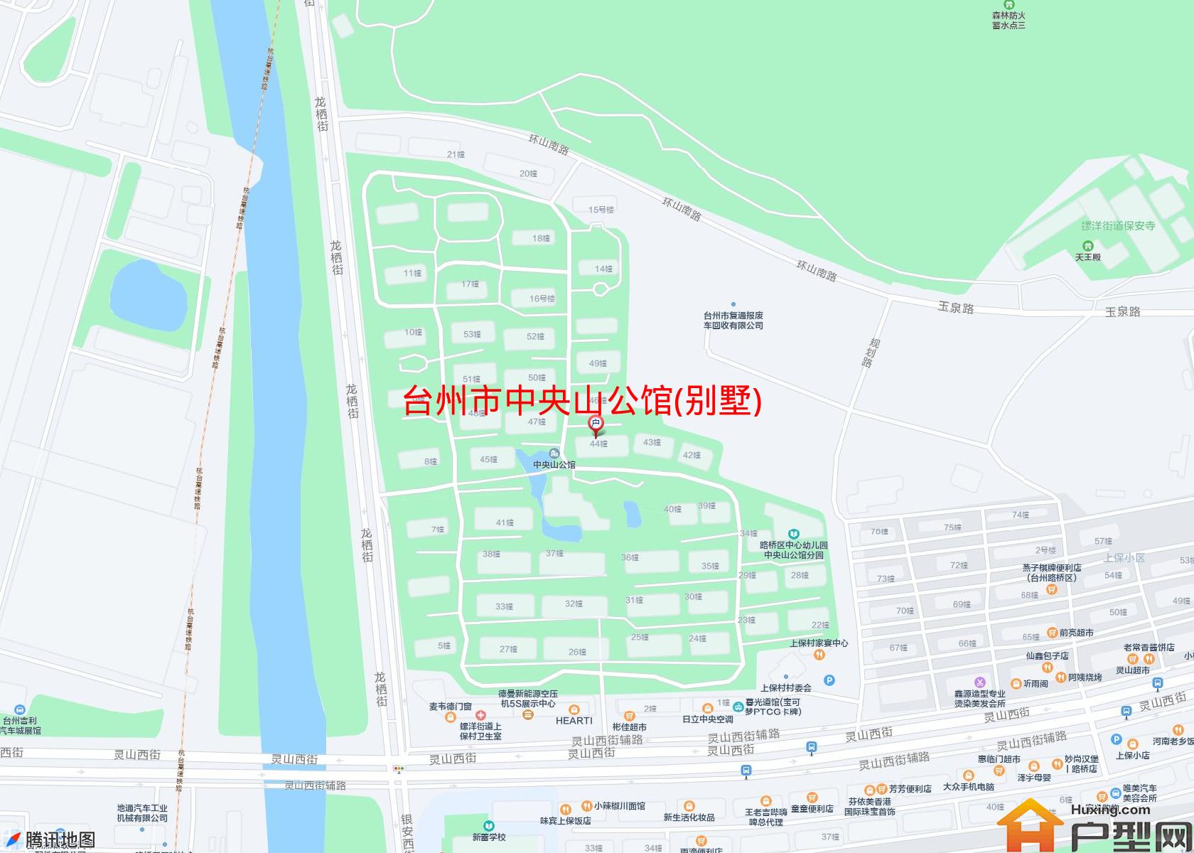中央山公馆(别墅)小区 - 户型网