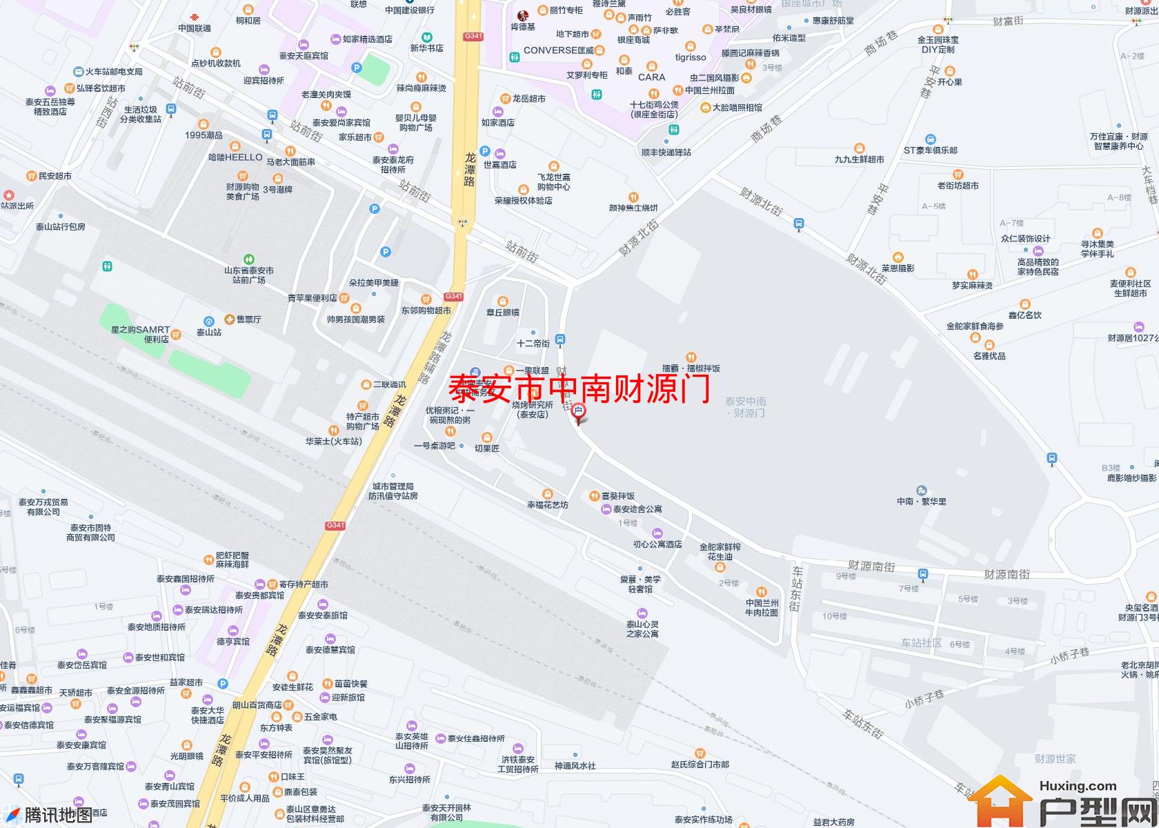 中南财源门小区 - 户型网