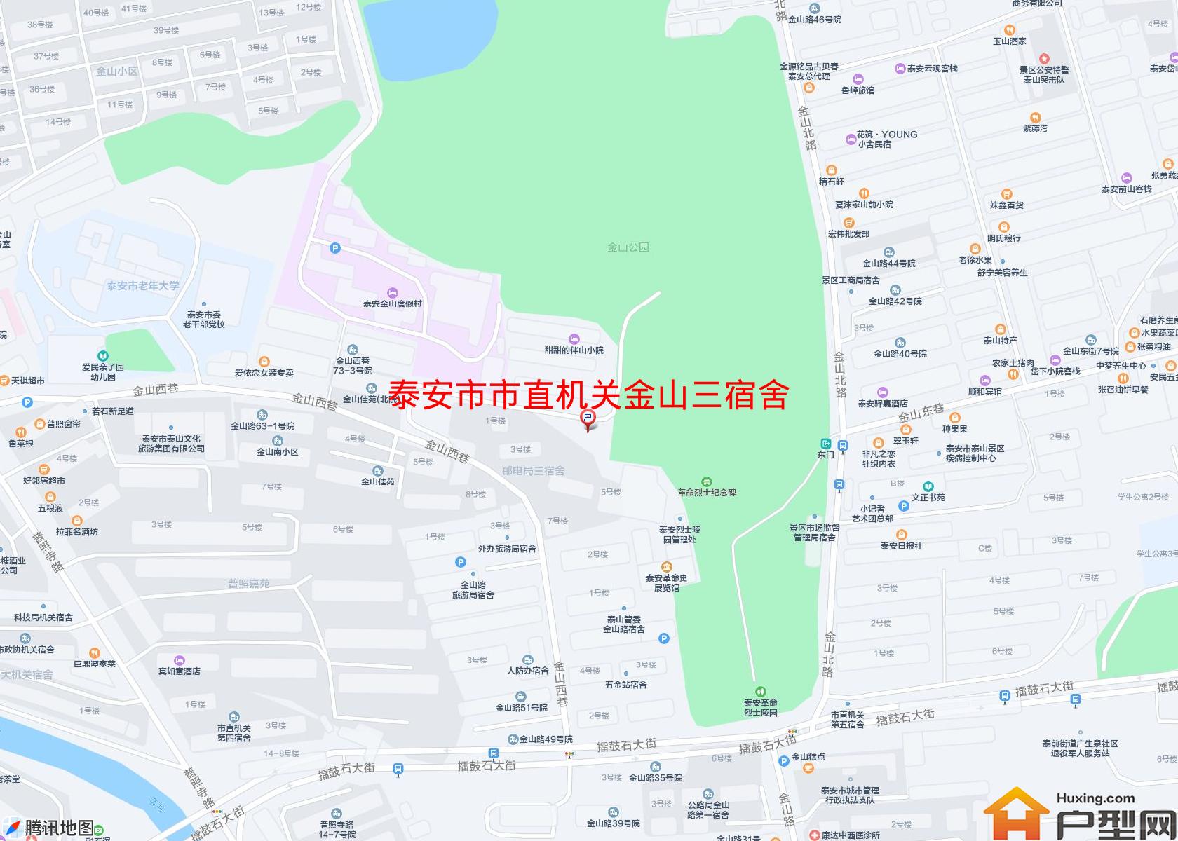 市直机关金山三宿舍小区 - 户型网