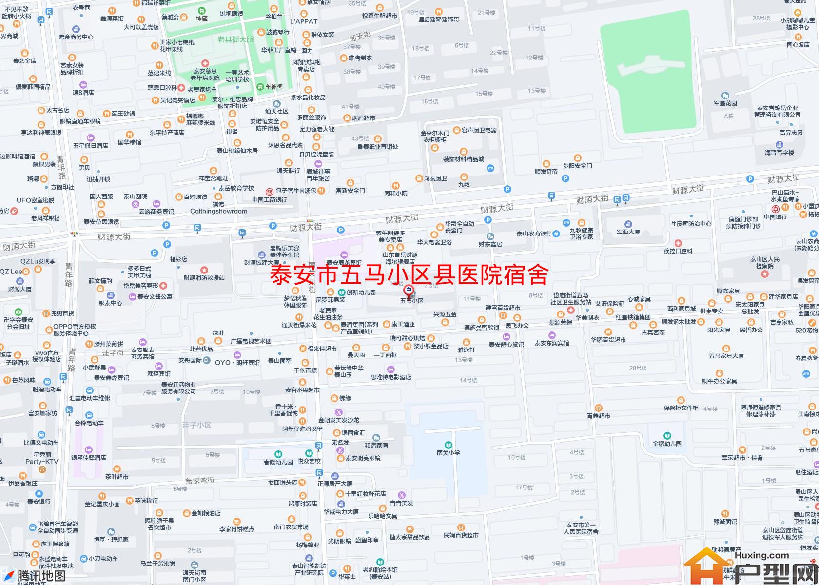 五马小区县医院宿舍小区 - 户型网
