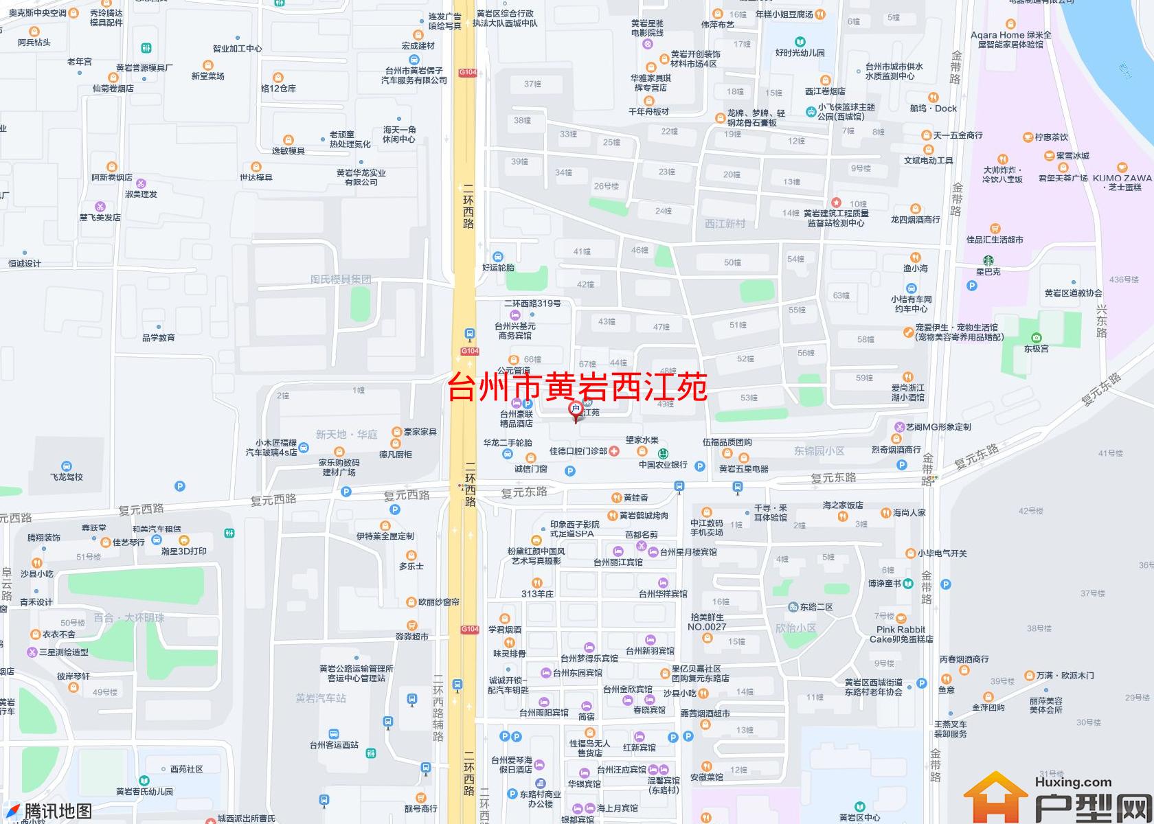黄岩西江苑小区 - 户型网