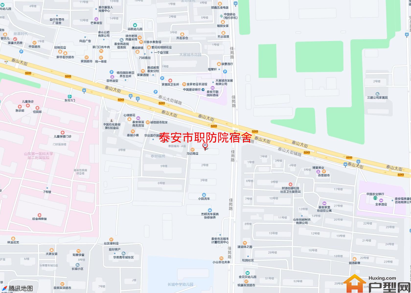 职防院宿舍小区 - 户型网