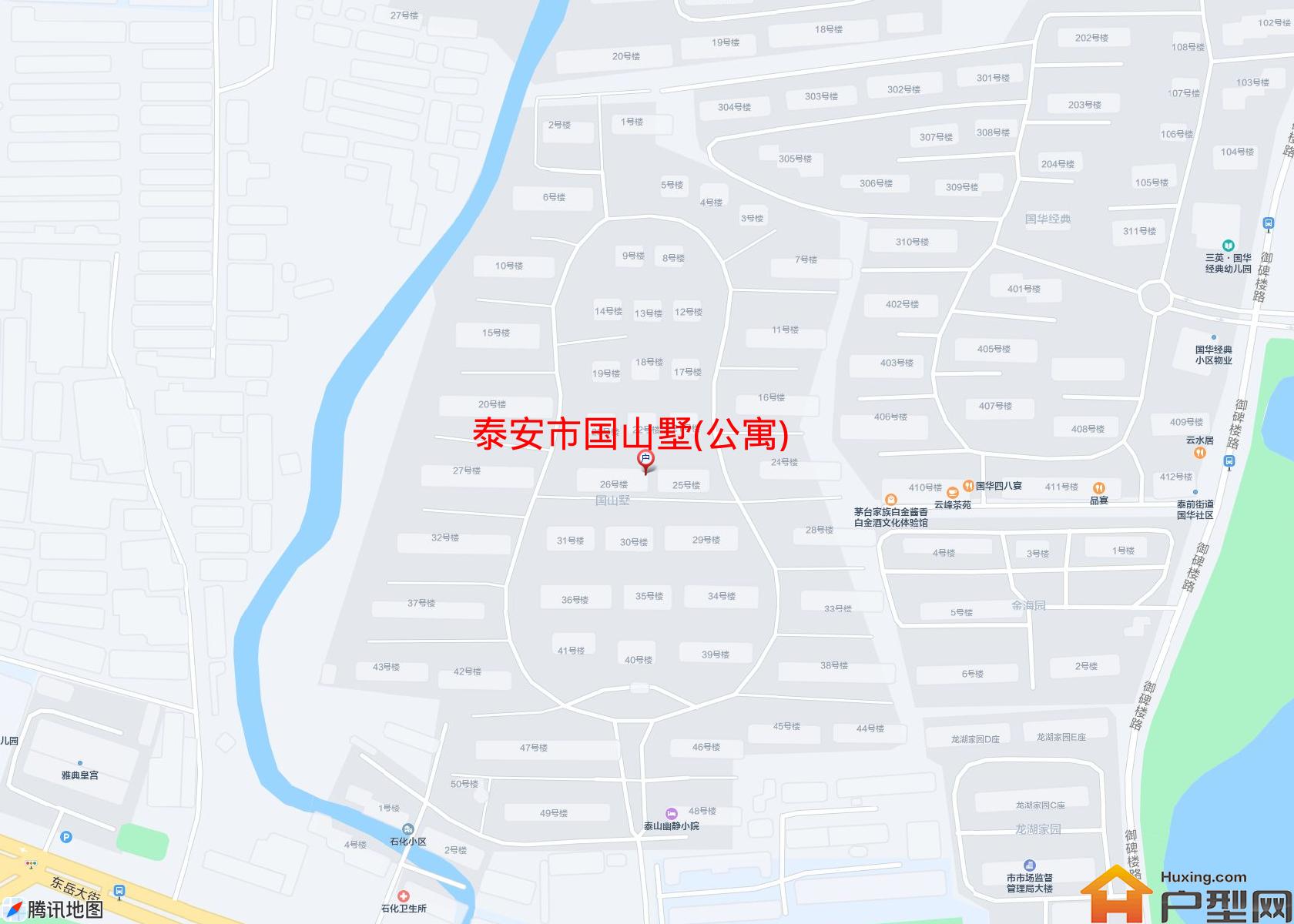 国山墅(公寓)小区 - 户型网