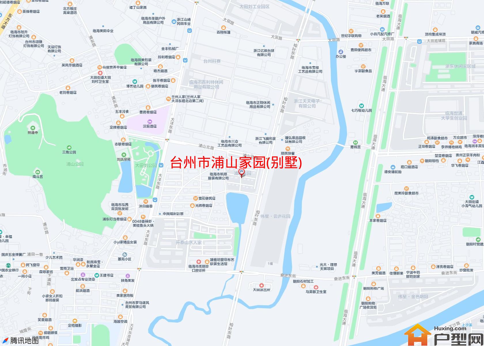 浦山家园(别墅)小区 - 户型网