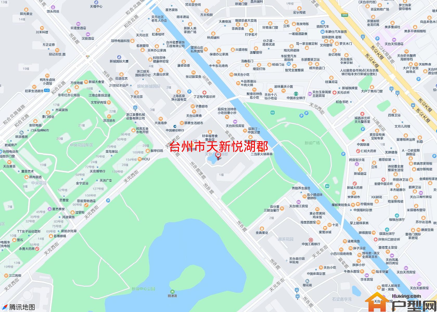 天新悦湖郡小区 - 户型网