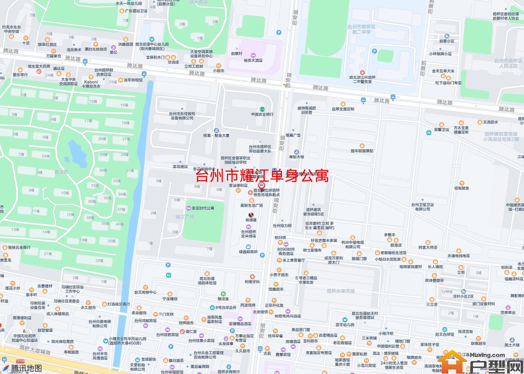 耀江单身公寓小区 - 户型网