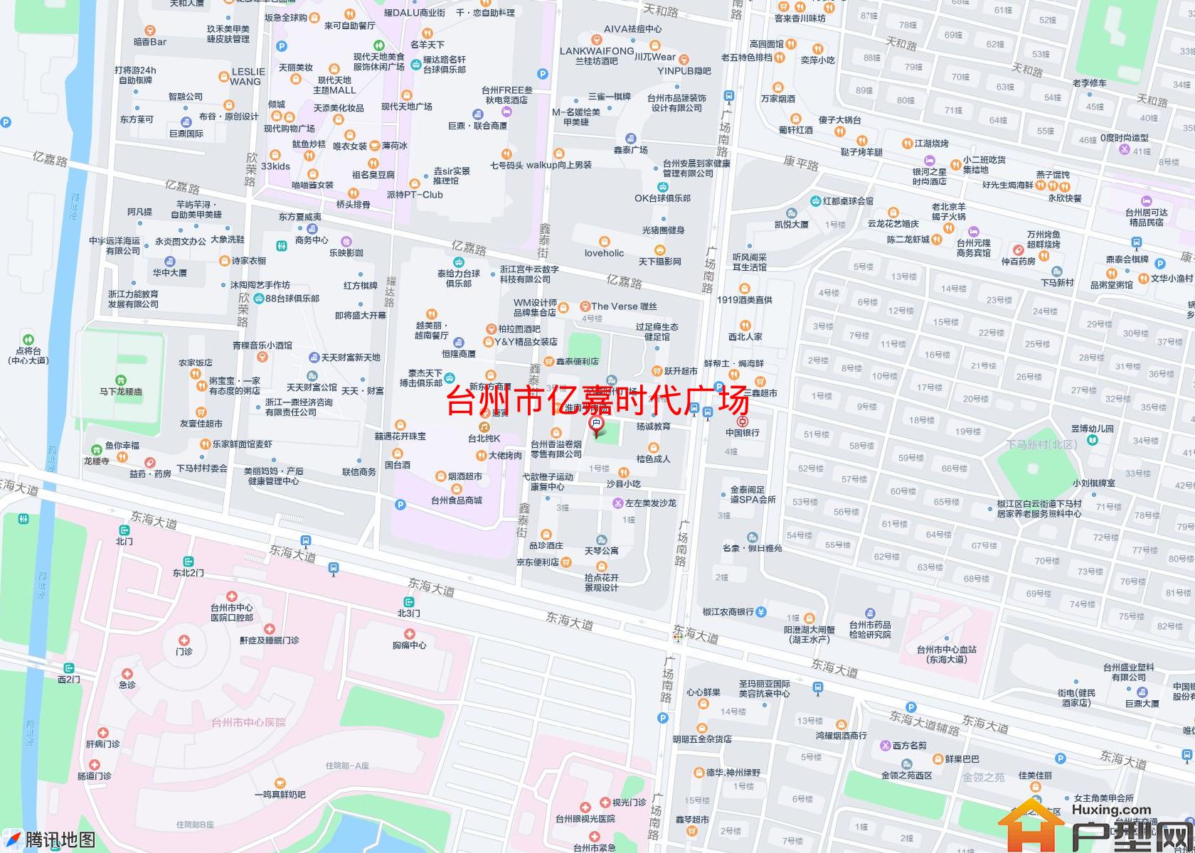 亿嘉时代广场小区 - 户型网