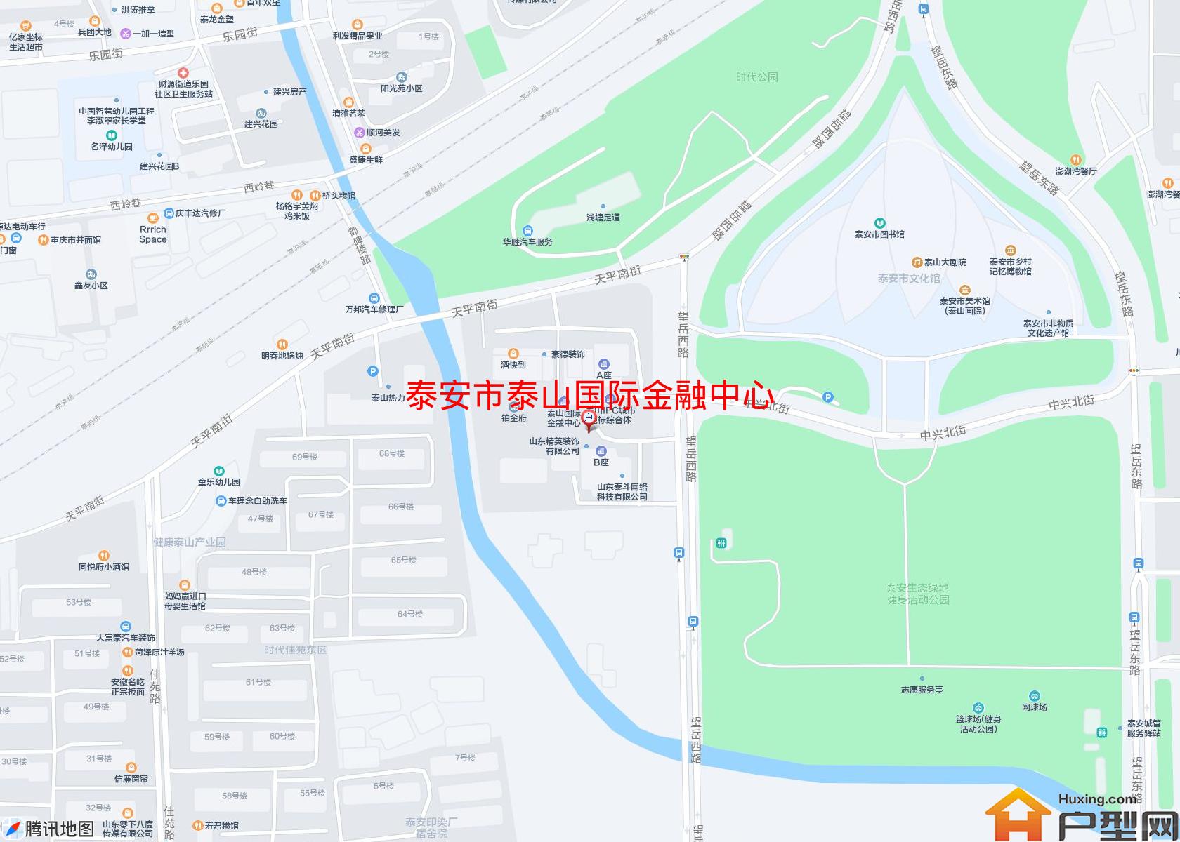 泰山国际金融中心小区 - 户型网