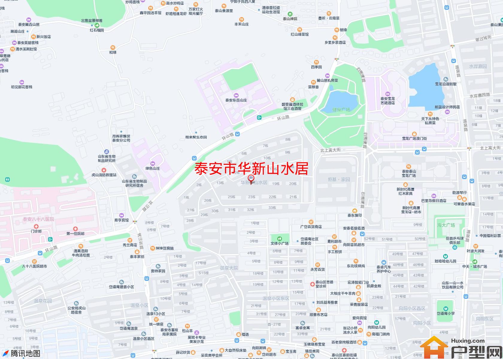 华新山水居小区 - 户型网