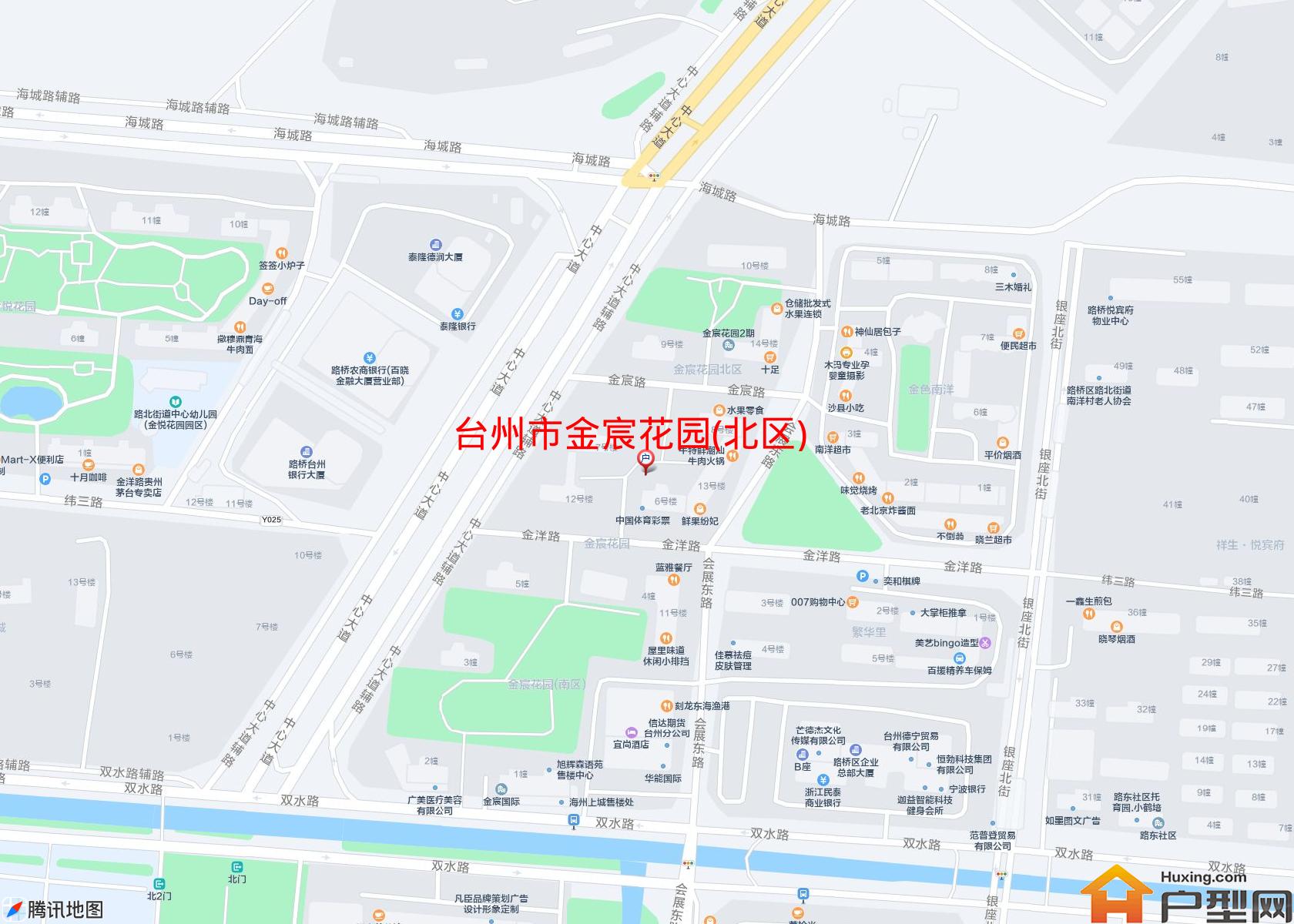 金宸花园(北区)小区 - 户型网