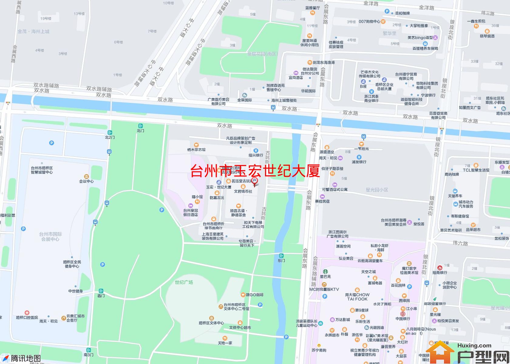 玉宏世纪大厦小区 - 户型网