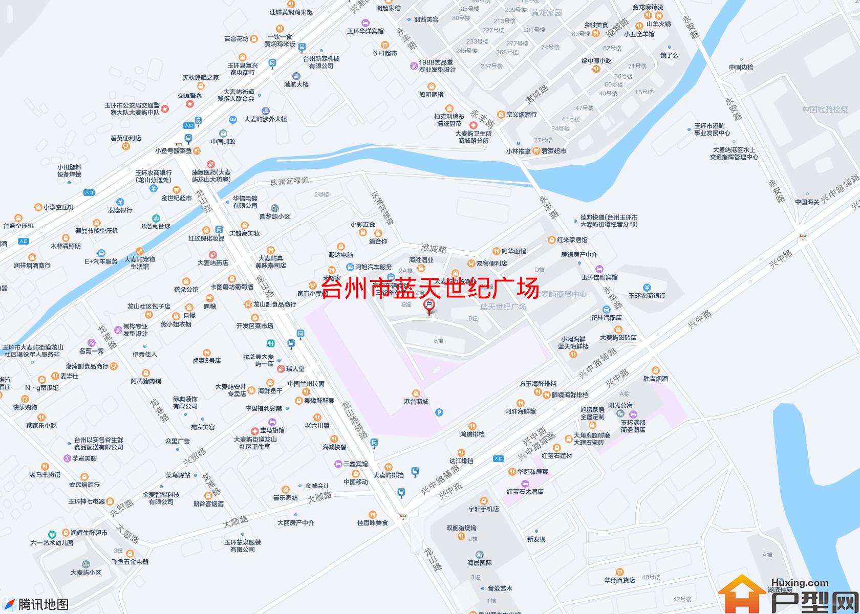 蓝天世纪广场小区 - 户型网