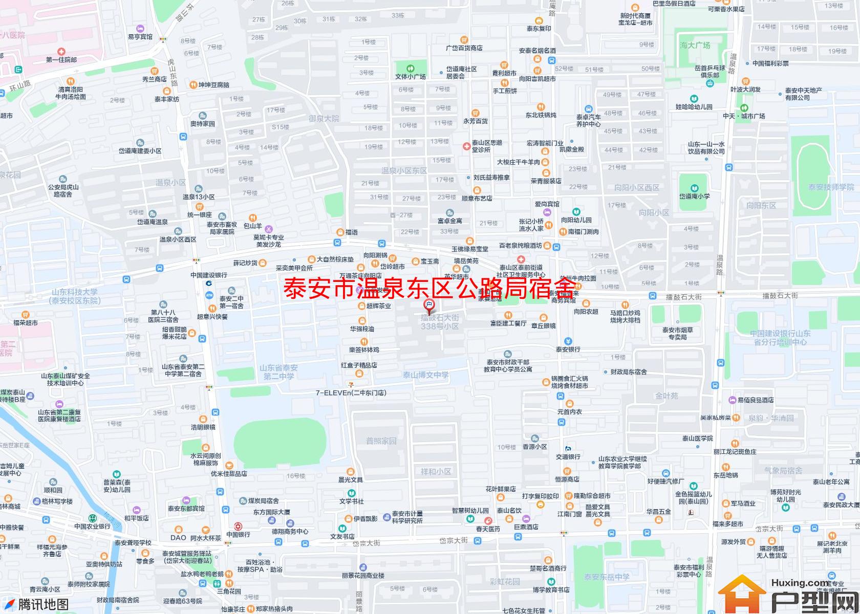 温泉东区公路局宿舍小区 - 户型网